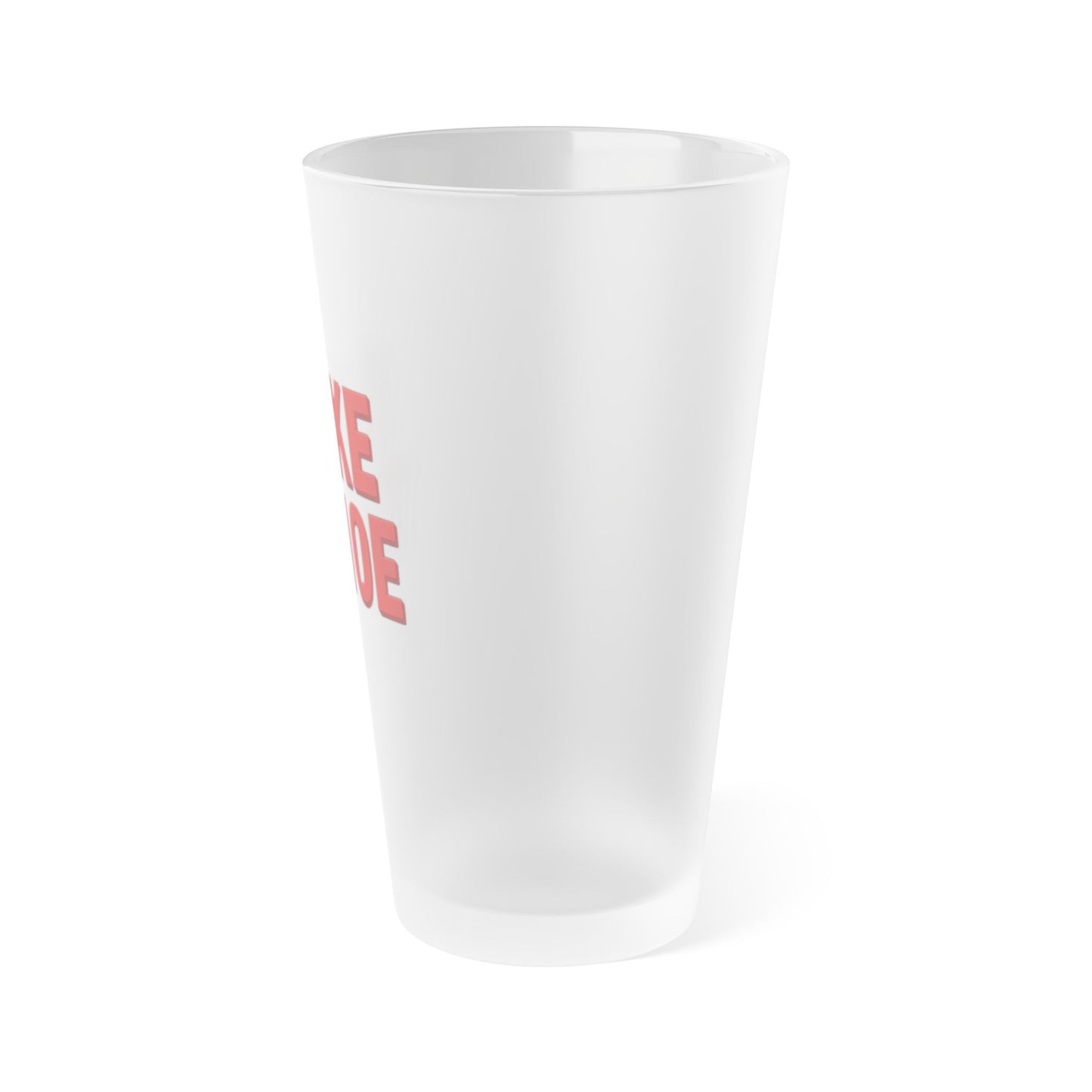 Lake Tahoe Frosted Pint Glass, 16oz