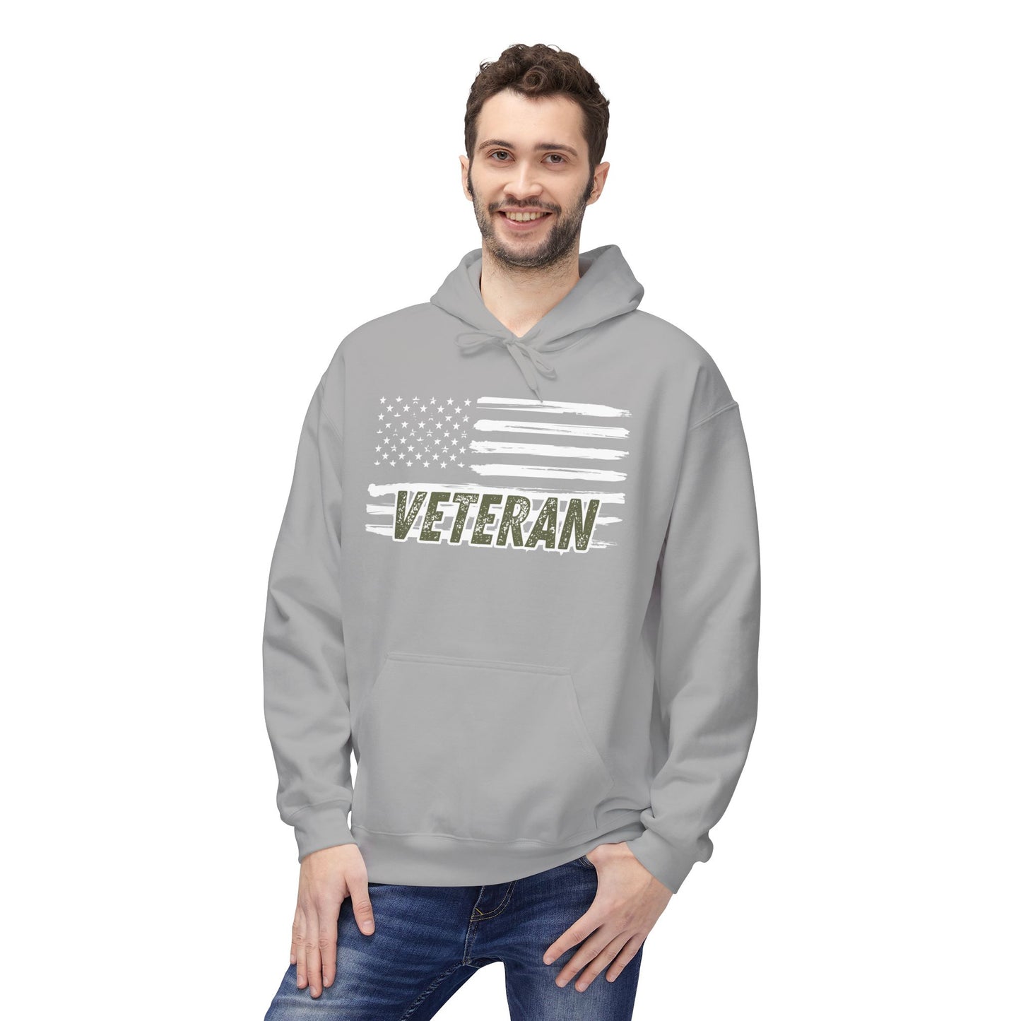 Veteran American Flag Fleece Hoodie | Unisex Military Apparel | Perfect for Veterans Day, Memorial Day, Patriotic Gifts, Casual Wear, [...]