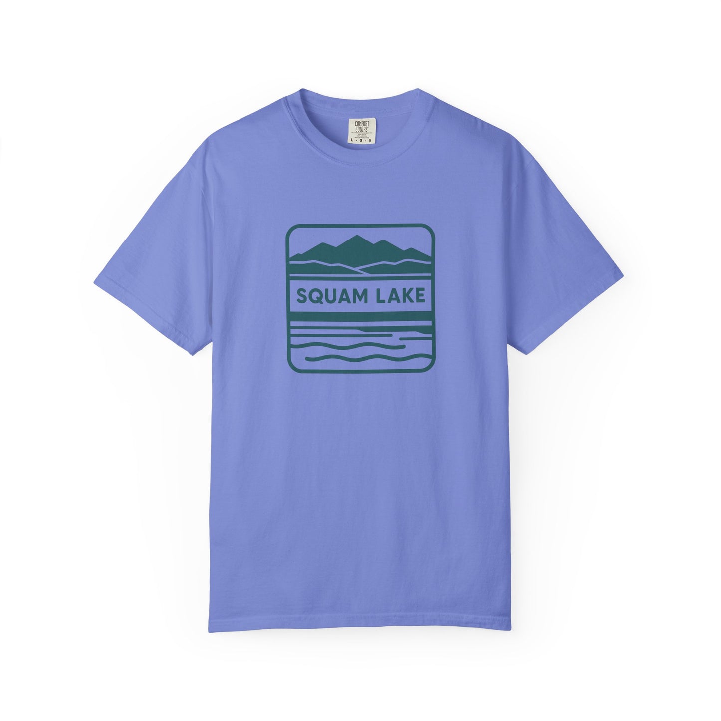 Squam Lake Unisex T-Shirt, Casual Graphic Tee, Nature Lover Gift, Outdoor Adventure Shirt, Vacation Souvenir, Summer Wear
