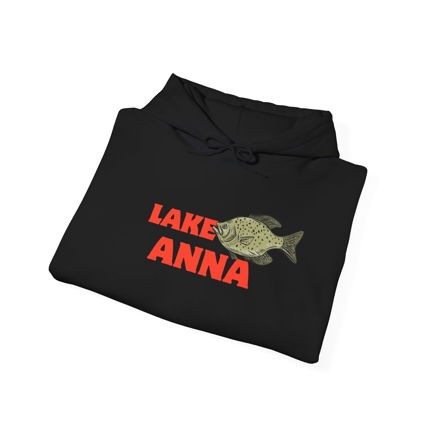 Lake Anna Fishing Hoodie, Unisex Comfortable Sweatshirt, Relaxed Fit for Outdoor Enthusiasts, Gift for Fishermen, Casual Lake Apparel