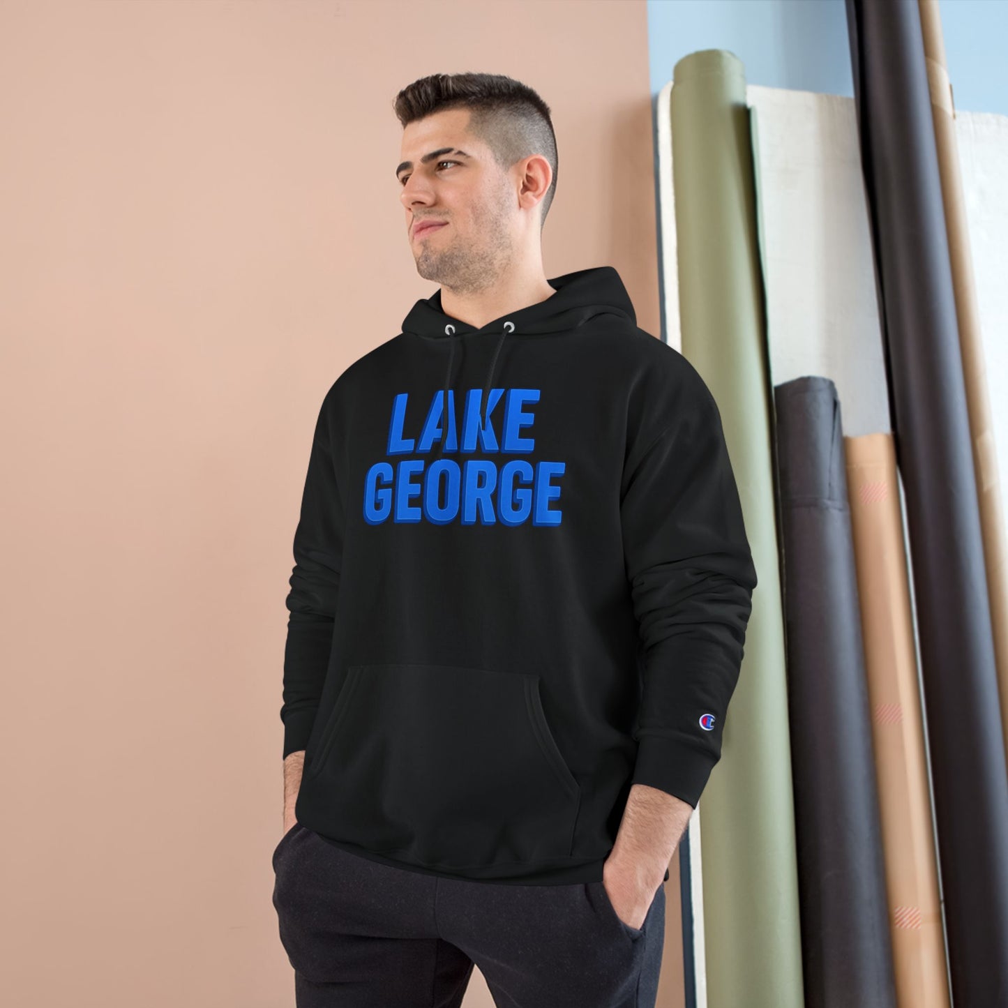 Lake George Cozy Hoodie, Perfect for Outdoor Adventures, Lake Days, Gifts for Nature Lovers, Comfortable Sweatshirt