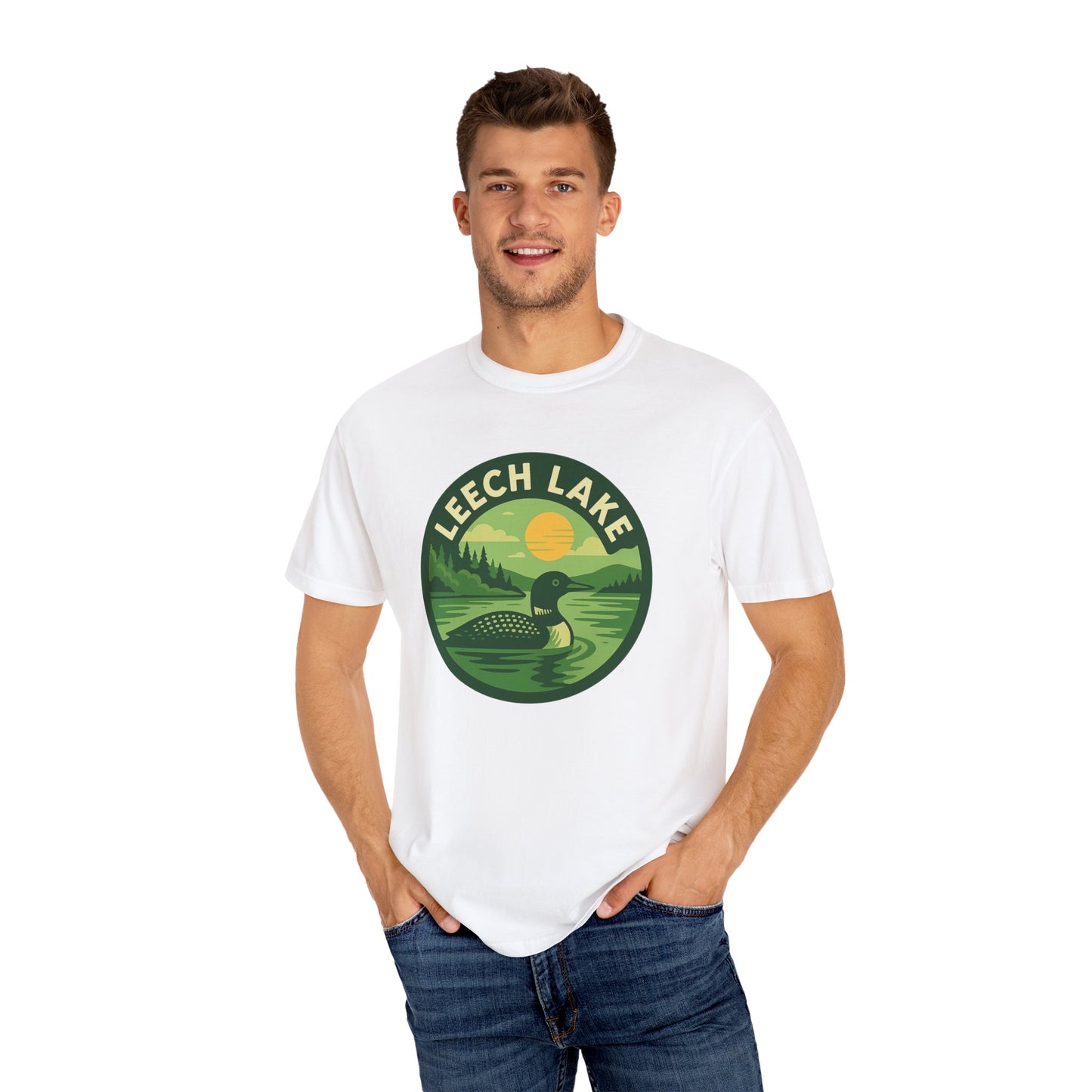 Leech Lake Unisex Garment-Dyed T-shirt