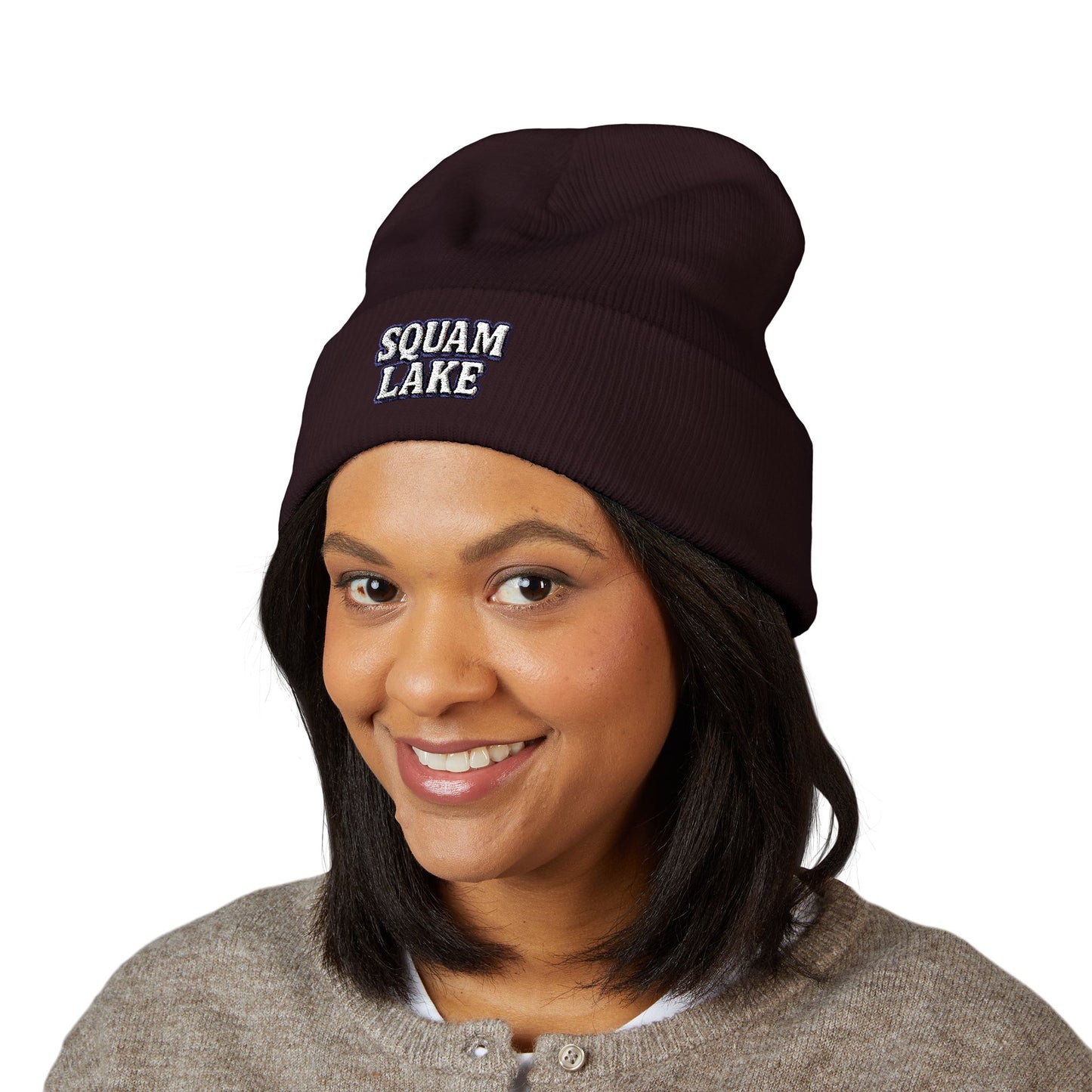 Squam Lake Classic Cuffed Beanie (Embroidery)