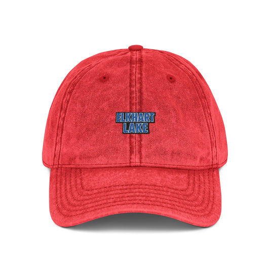Elkhart Lake Vintage Cap (Embroidery)