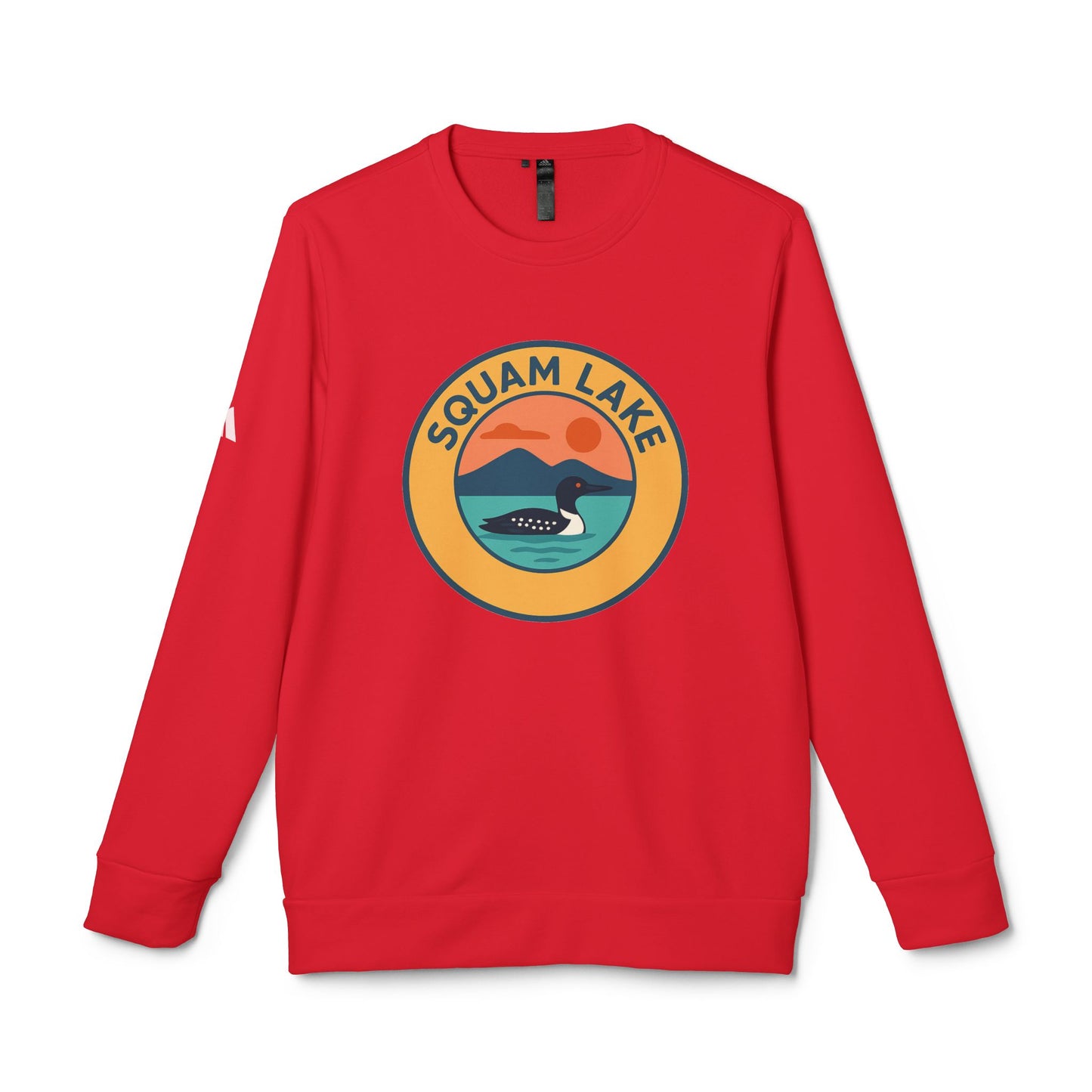 Cozy Outdoor Sweatshirt for Nature Lovers, Unisex Crewneck, Perfect for Hiking, Camping, or Relaxing at Home, Squam Lake Design