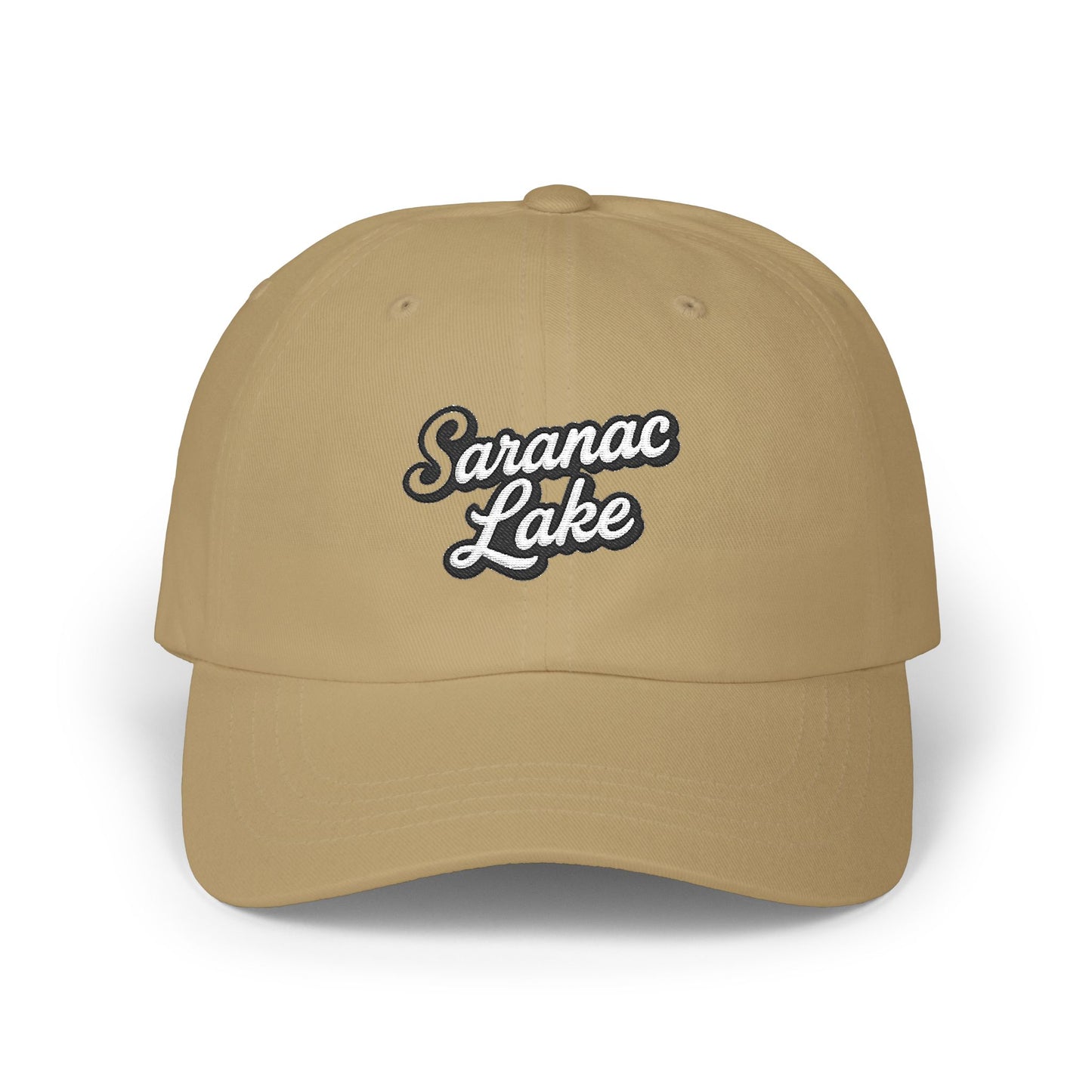 Saranac Lake Stylish Dad Cap, Casual Summer Hat, Outdoor Accessory, Gift for Father's Day, Boating Trip Gear, Everyday Wear