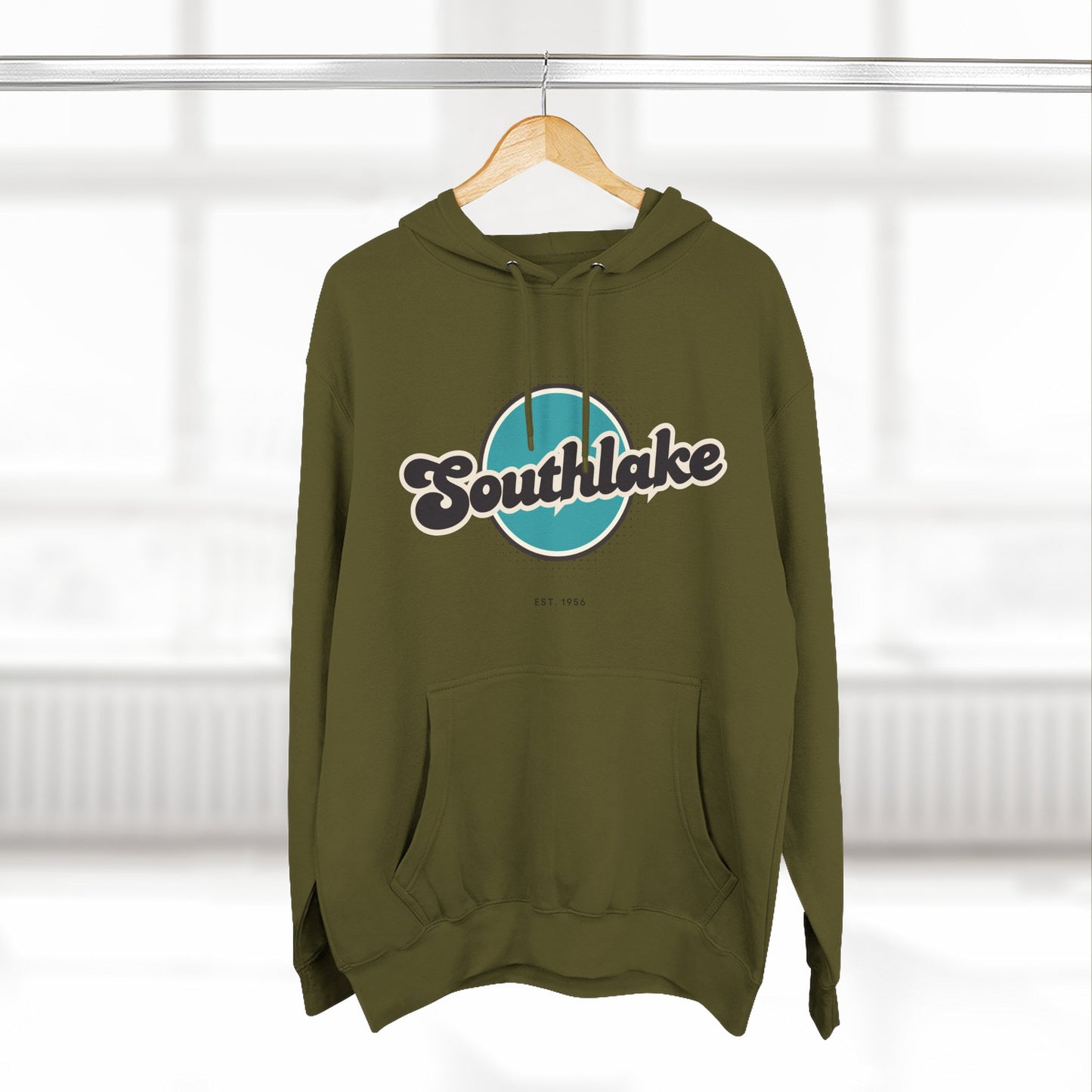 Southlake Retro Vibe Hoodie for Casual Days, Streetwear, Unisex Gift, Cozy Layering Apparel
