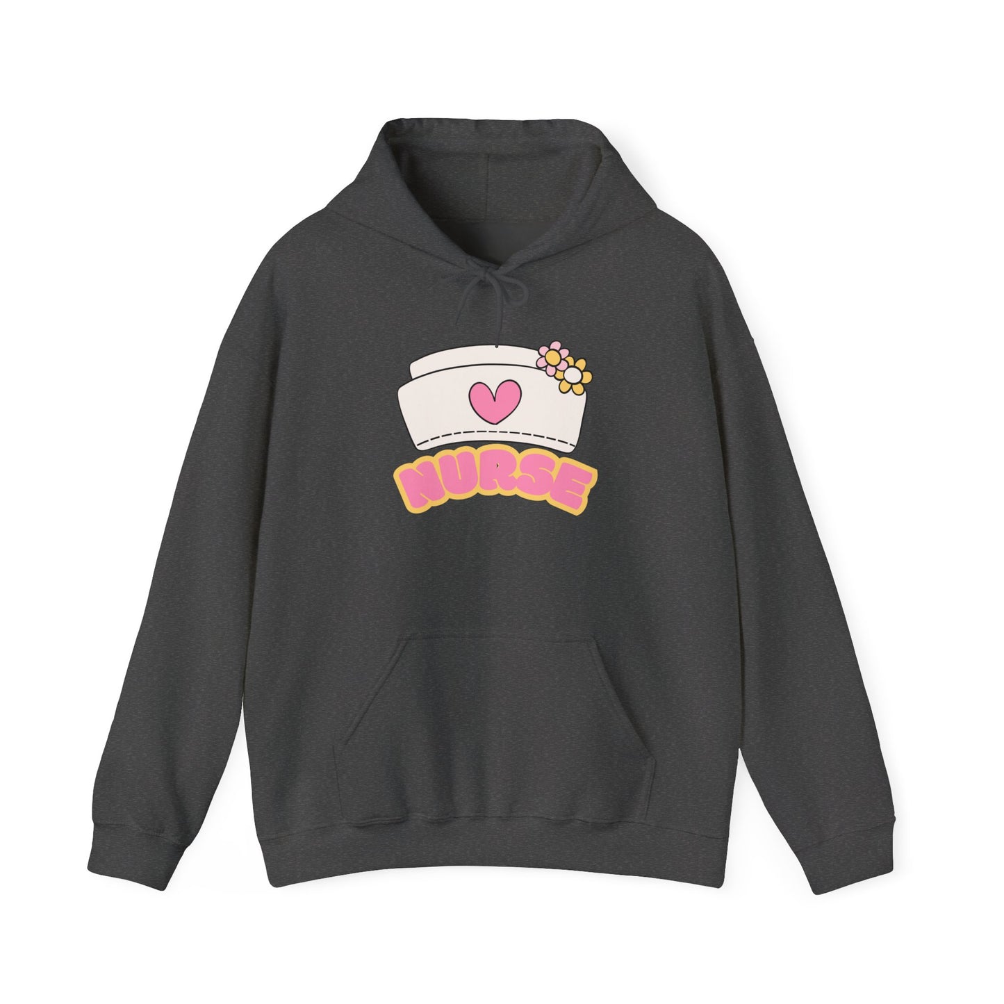 Nurse Love Hoodie | Cozy Unisex Sweatshirt, Gift for Healthcare Workers, Comfortable Nursing Apparel, Medical Appreciation Clothing