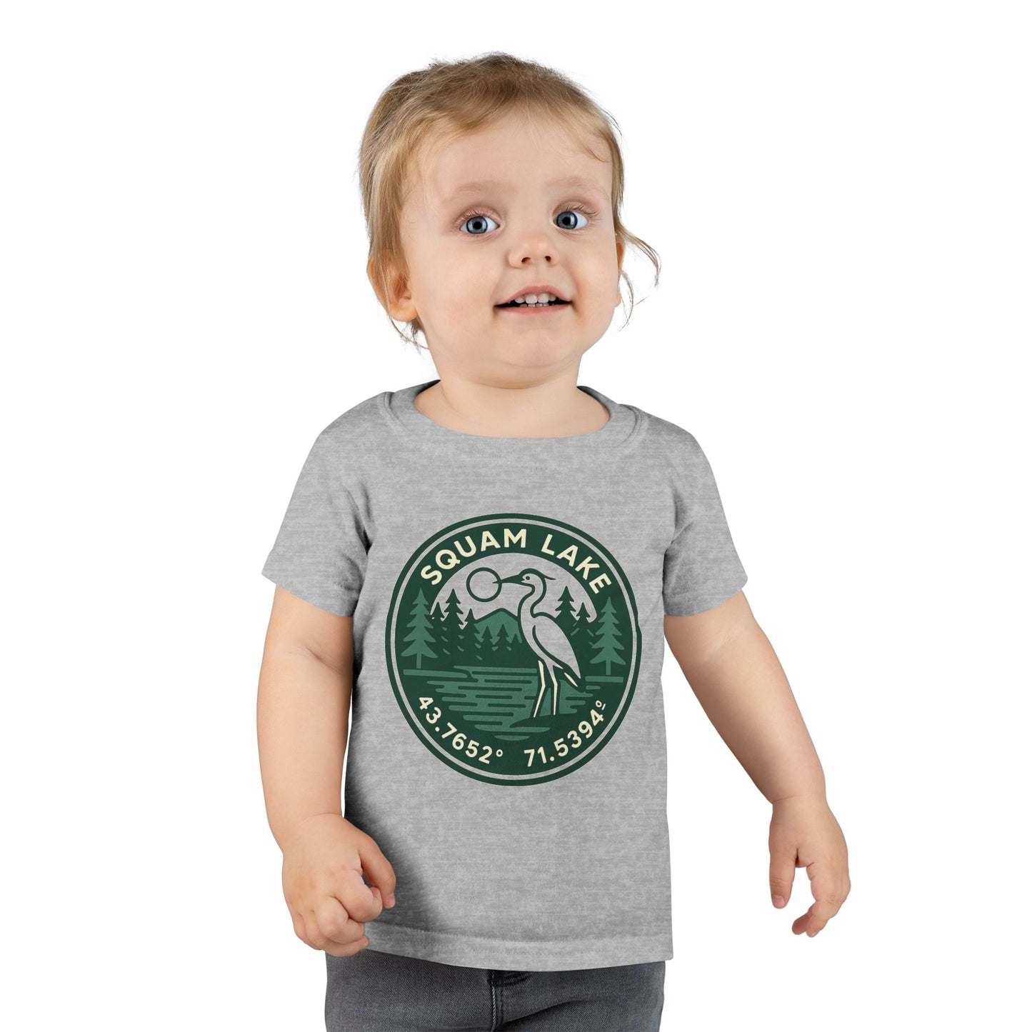Squam Lake Toddler T-Shirt | Nature Lovers Kids Tee | Cute Gift for Birthdays, Holidays, Family Outings, Summer Fun, Eco-Friendly Kids [...]