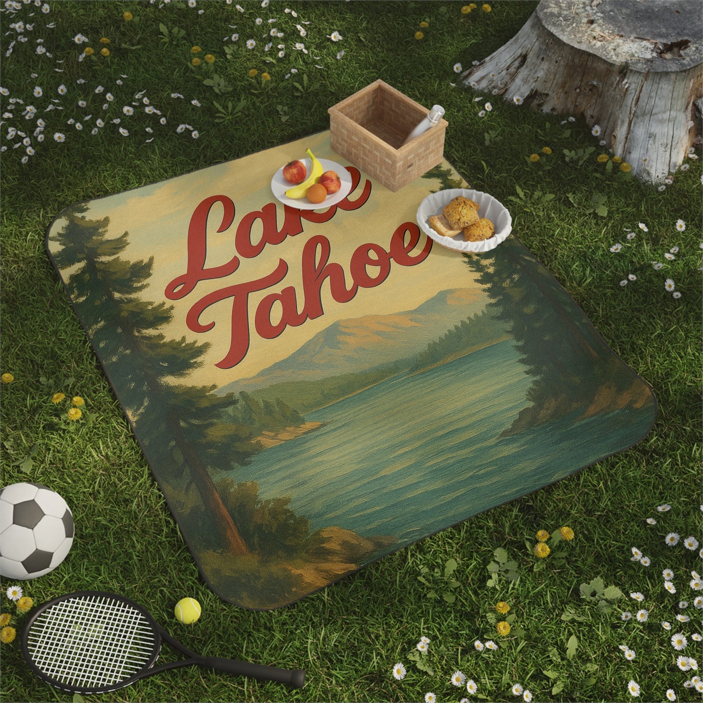 Lake Tahoe Picnic Blanket