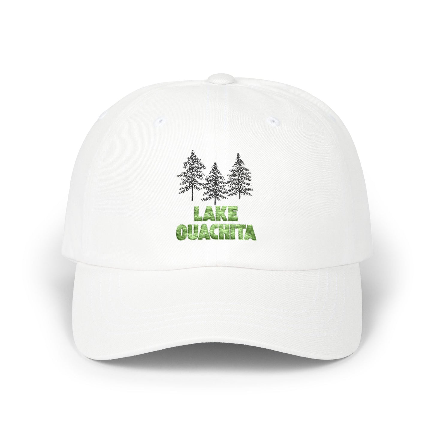 Lake Ouachita Classic Dad Cap | Adjustable Cotton Hat for Outdoors, Gifts for Dads, Camping, Fishing, Summer