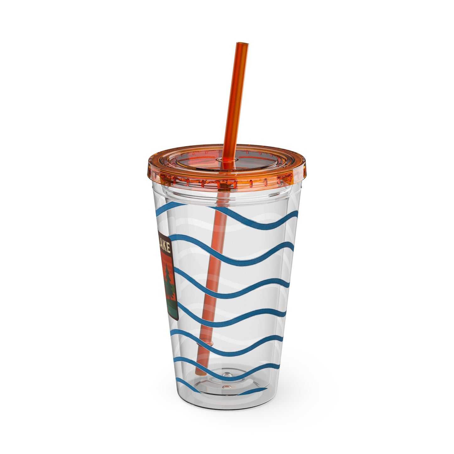 Oneida Lake Sunsplash Tumbler, 16oz Clear Drink Cup for Outdoor Adventures, Customizable Travel Mug, Perfect for Summer Fun, Eco-Friendly Beverage [...]