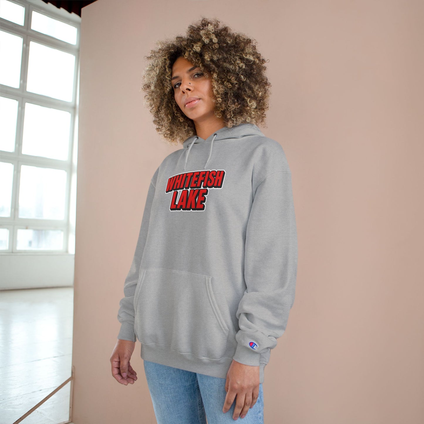 Whitefish Lake Cozy Hoodie, Perfect for Outdoor Adventures, Lake Days, Gifts for Nature Lovers, Comfortable Sweatshirt