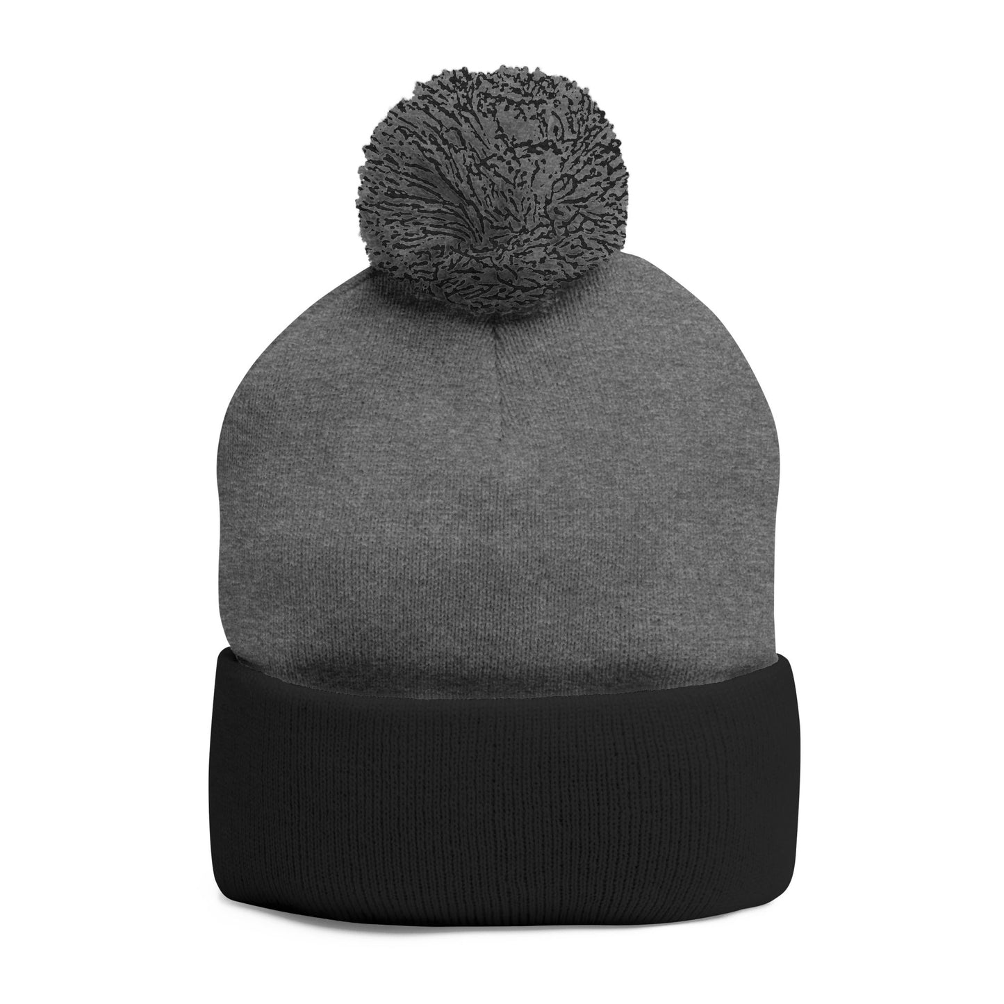 Squam Lake Pom-Pom Knit Cap (Embroidery)