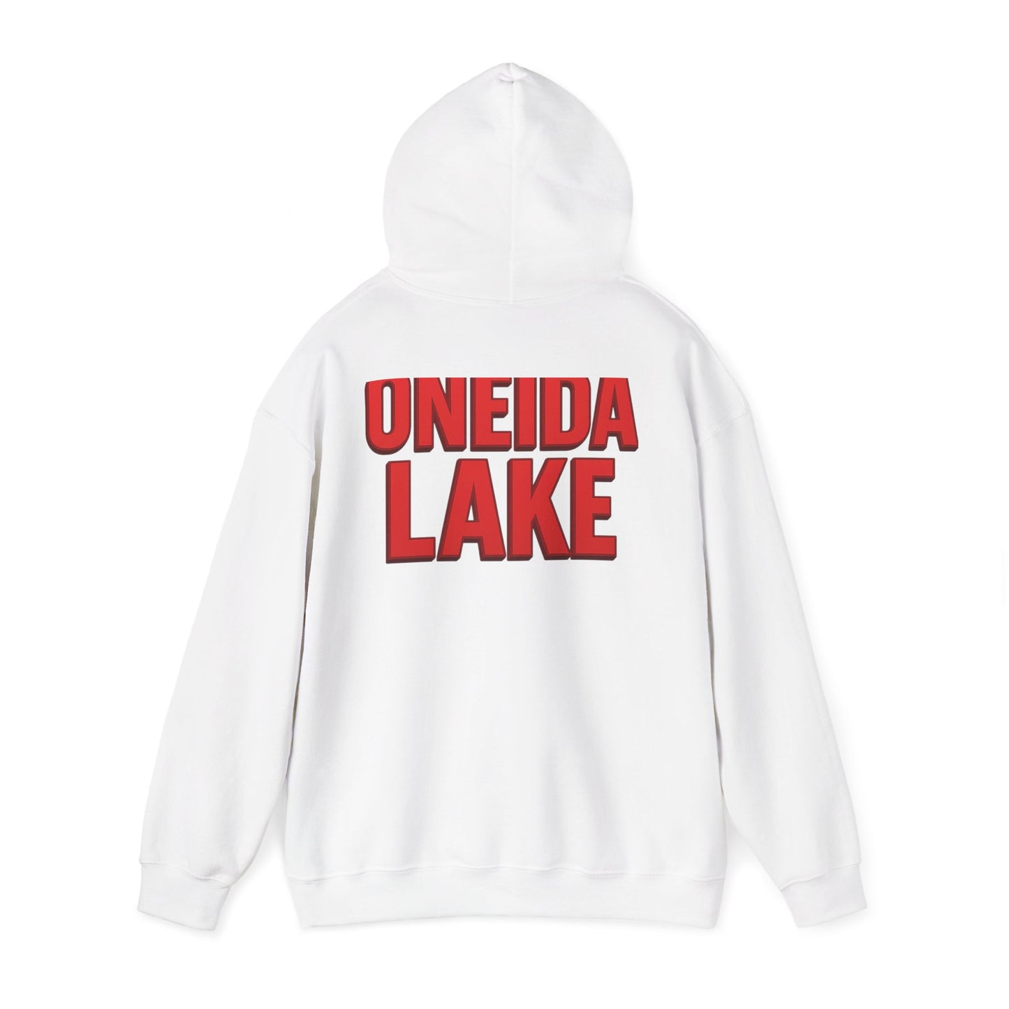 Oneida Lake Hoodie, Cozy Casual Wear, Unisex Sweatshirt, Lake Lover Gift, Outdoor Adventure Apparel, Summer Retreat Fashion
