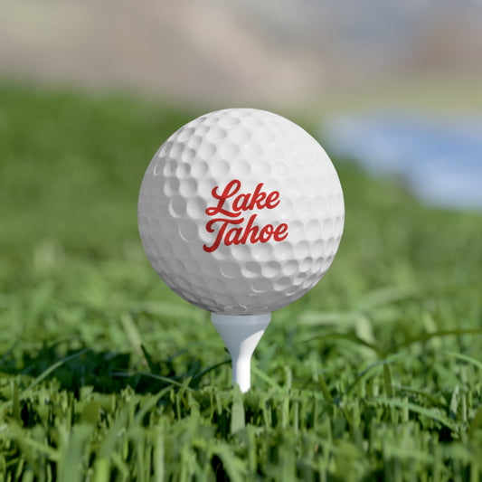 Lake Tahoe Personalized Golf Balls, 6 Pack - Perfect for Golf Lovers, Gifts, Sports Events, and Celebrations