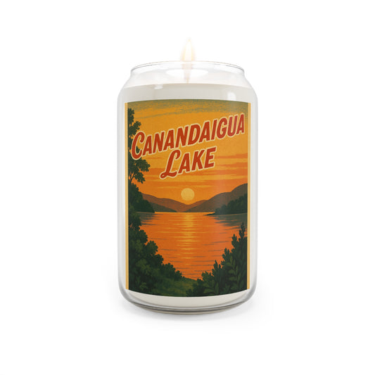 Canandaigua Lake Soy Candle, Relaxing Home Decor, Gift for Her, Aromatherapy Candle, Summer Vibes