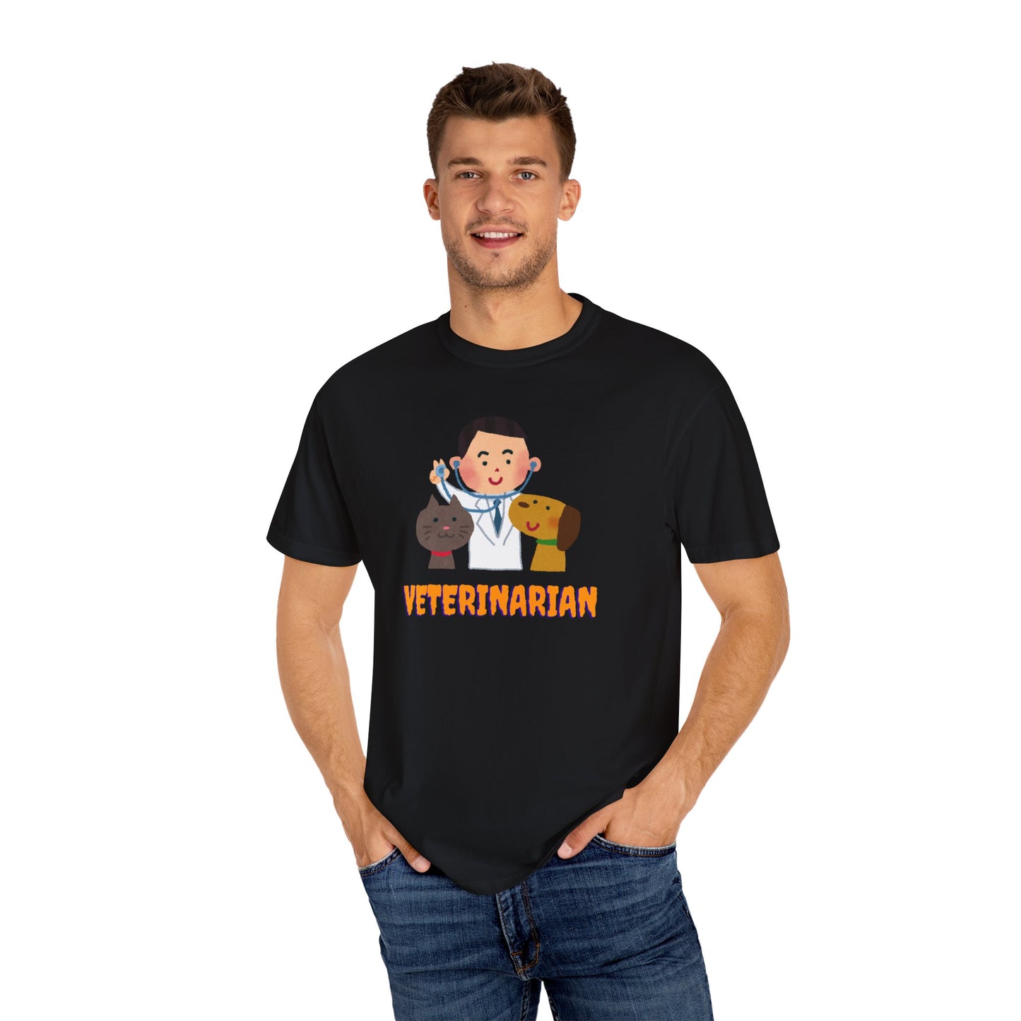 Veterinarian T-Shirt, Funny Animal Lover Tee, Gift for Vet Students, Pet Owner Apparel, Perfect for Animal Lovers