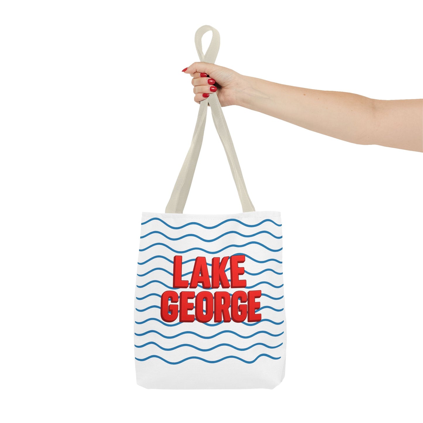 Lake George Tote Bag - Perfect for Beach Days, Travel, Lake Lovers, Summer Outings, Gift Idea