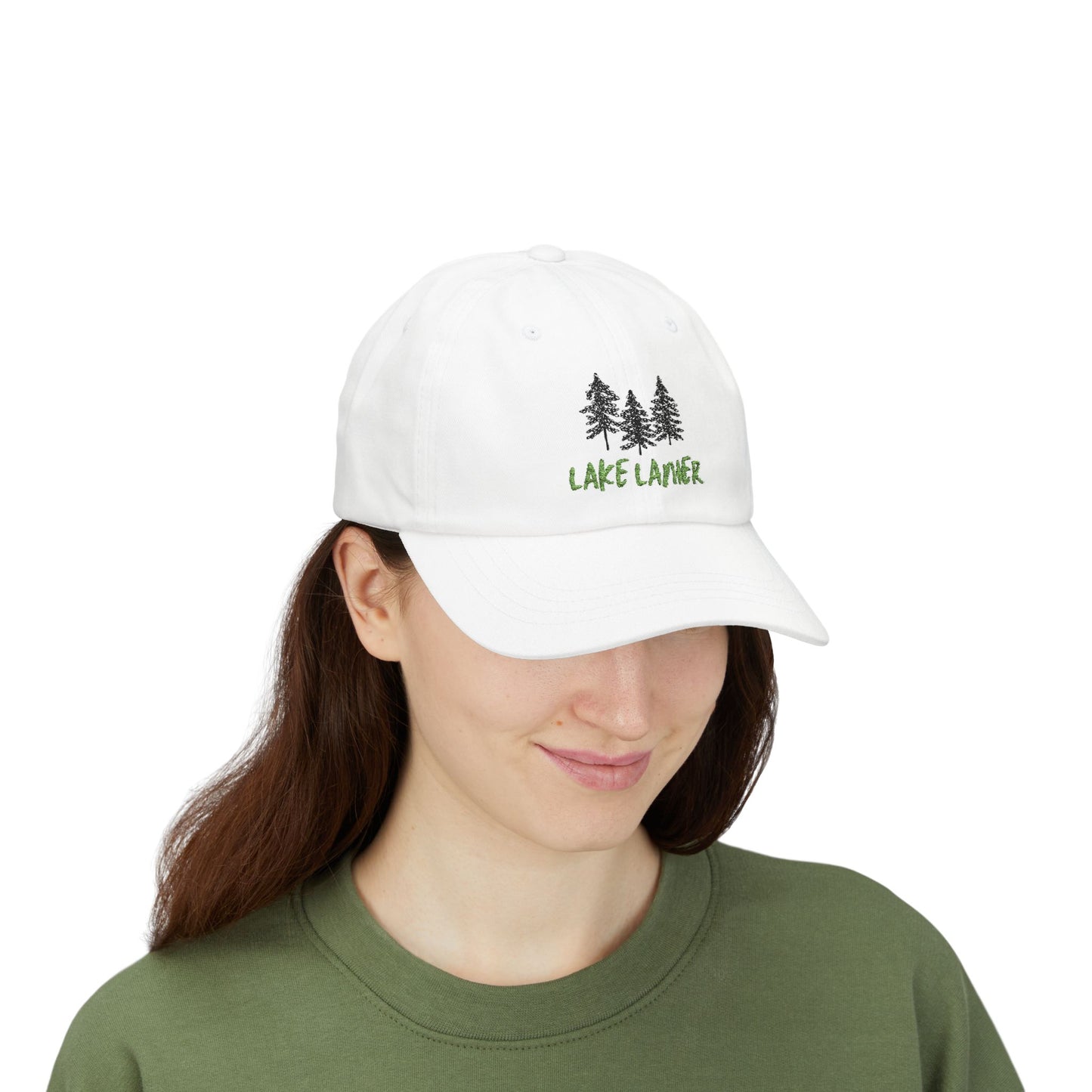 Lake Lanier Classic Dad Cap | Relaxed Fit Hat, Outdoor Accessories, Fishing Gear, Gift for Dads, Summer Style