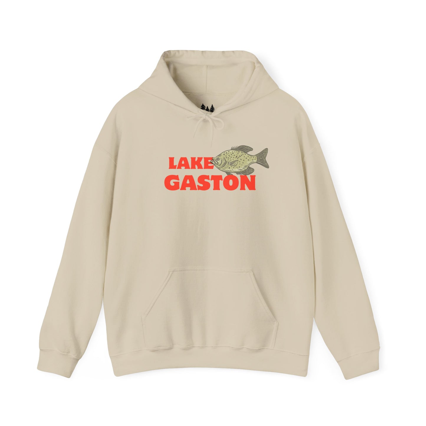Lake Gaston Fishing Hoodie, Unisex Comfortable Sweatshirt, Relaxed Fit for Outdoor Enthusiasts, Gift for Fishermen, Casual Lake Apparel