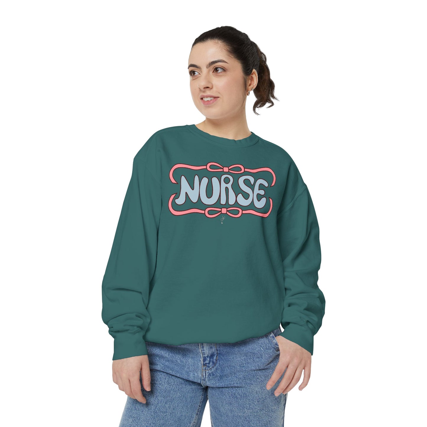 Nurse Pride Unisex Sweatshirt | Cozy Gift for Healthcare Workers, Cute Nurse Apparel, Casual Wear, Soft Pullover, Appreciation Gift