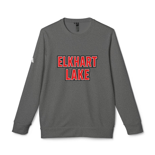 Elkhart Lake Adidas Unisex Fleece Crewneck Sweatshirt