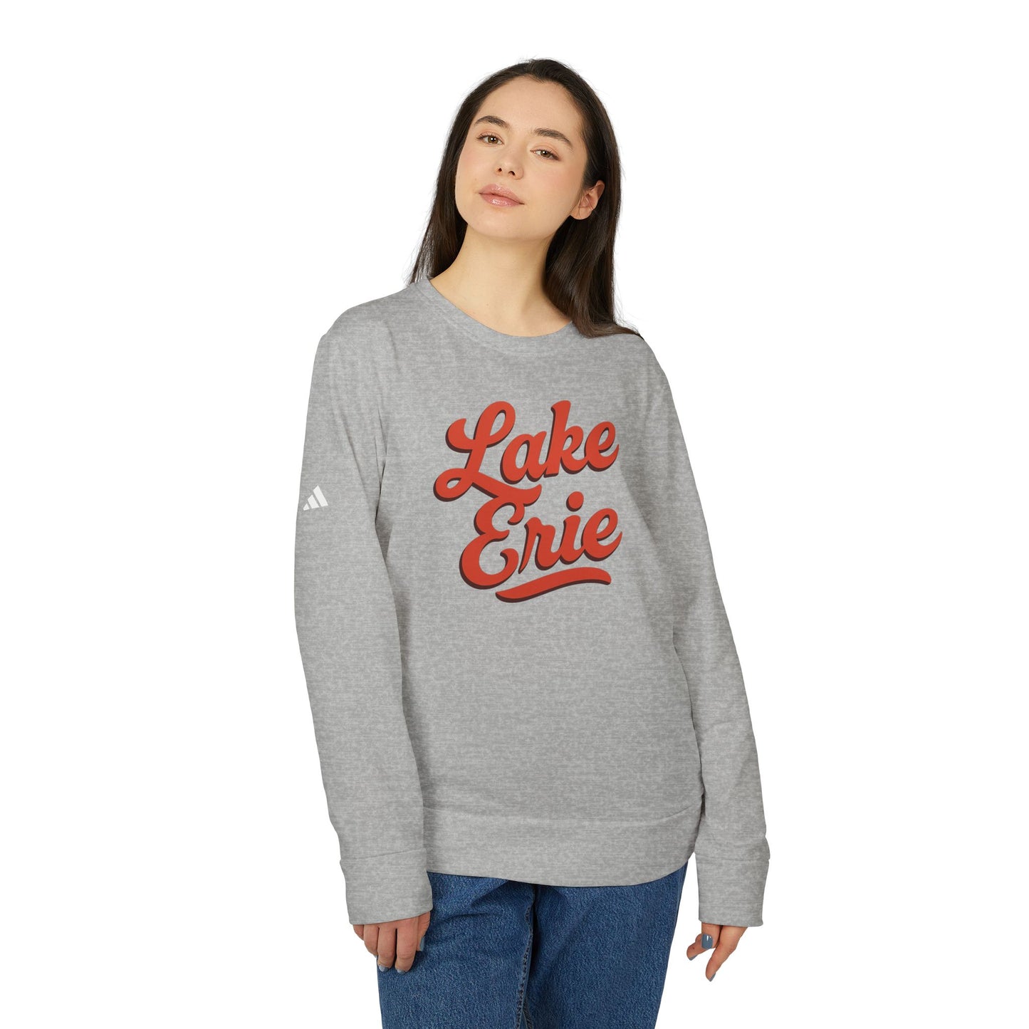 Lake Erie Adidas Unisex Fleece Crewneck Sweatshirt