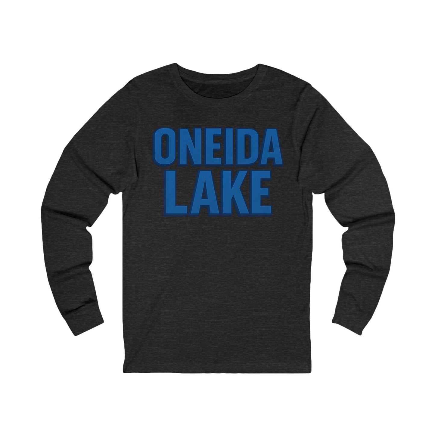 Oneida Lake Long Sleeve Tee, Cozy Unisex Shirt for Outdoor Lovers, Perfect for Lake Days, Casual Wear, Gift Idea