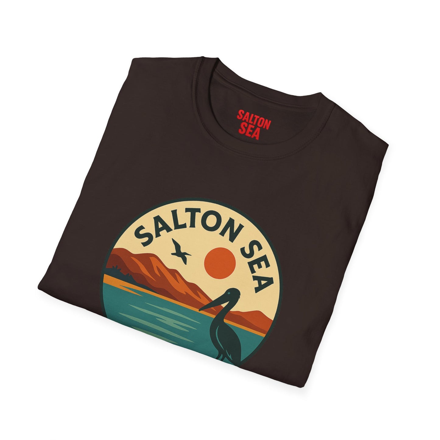 Salton Sea Nature Unisex Softstyle T-Shirt | Eco-Friendly Gift, Outdoor Adventure Shirt, Nature Lover Tee, Vintage Lake Apparel, [...]