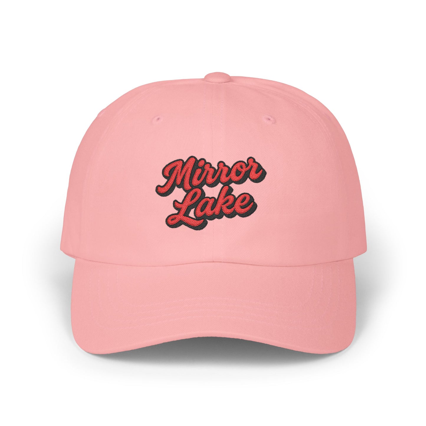 Mirror Lake Stylish Dad Cap, Casual Summer Hat, Outdoor Accessory, Gift for Father's Day, Boating Trip Gear, Everyday Wear