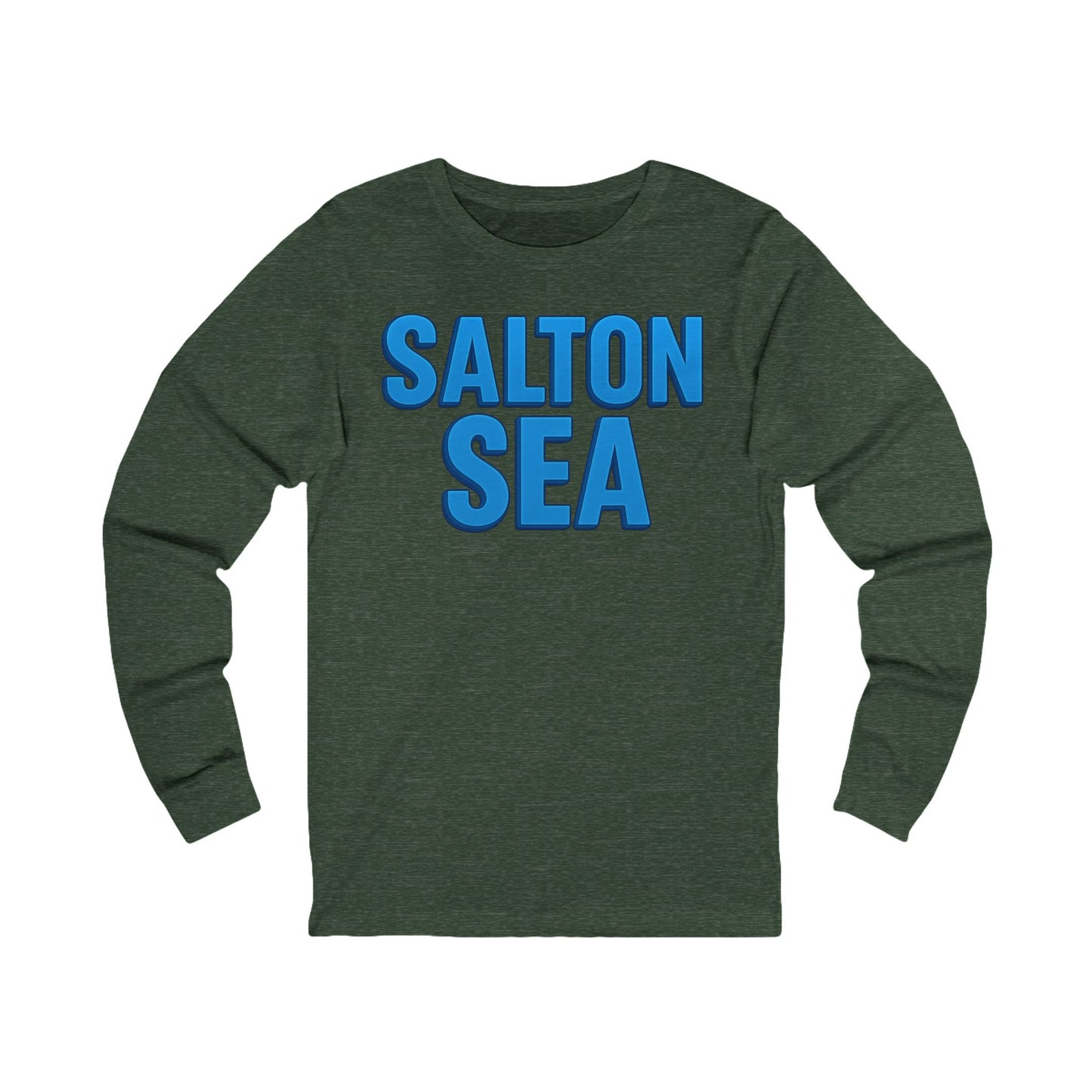 Salton Sea Long Sleeve Tee, Cozy Unisex Shirt for Outdoor Lovers, Perfect for Lake Days, Casual Wear, Gift Idea