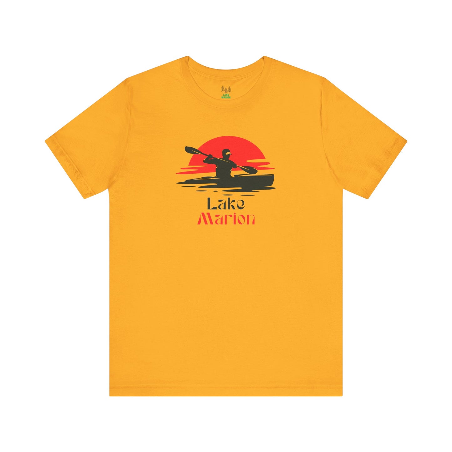 Lake Marion Tee - Kayaking Graphic Unisex Jersey Short Sleeve Shirt, Outdoor Adventure Gift, Summer Vibes, Lake Lover Apparel