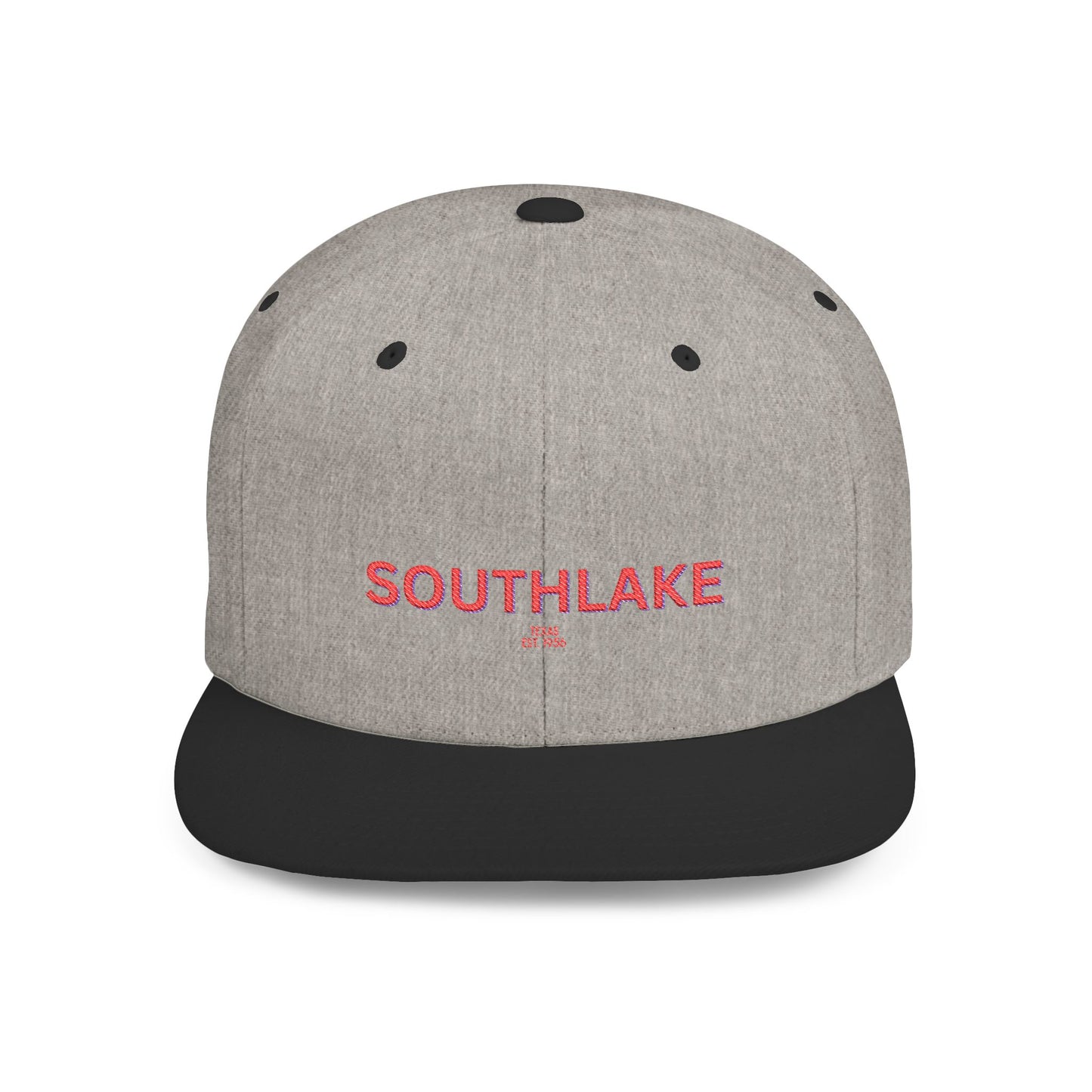 Southlake Stylish Flat Bill Snapback Hat with Design, Perfect for Casual Outings, Streetwear, Gifts, Festivals, Everyday Wear