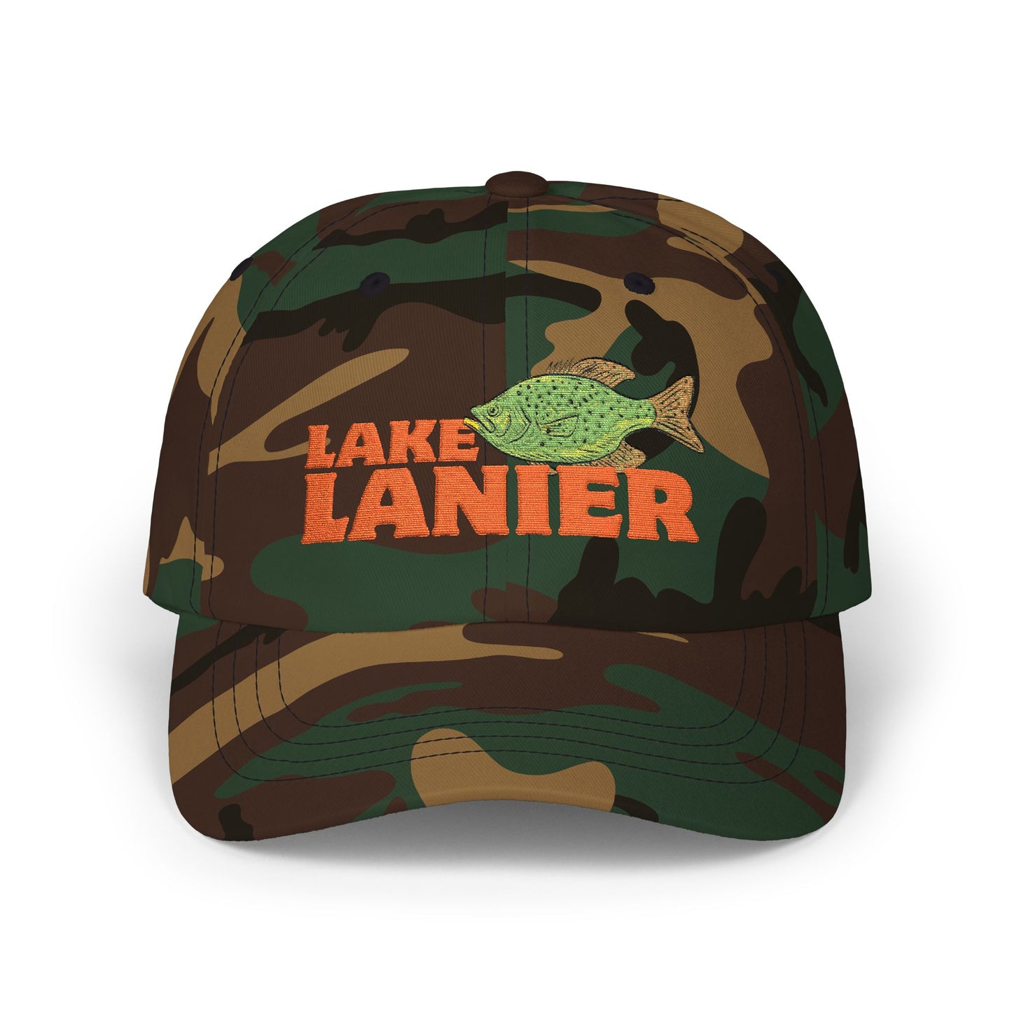 Lake Lanier Classic Dad Cap - Perfect for Outdoors, Fishing Adventures, Gifts for Dad, Summer Vibes, Beach Days