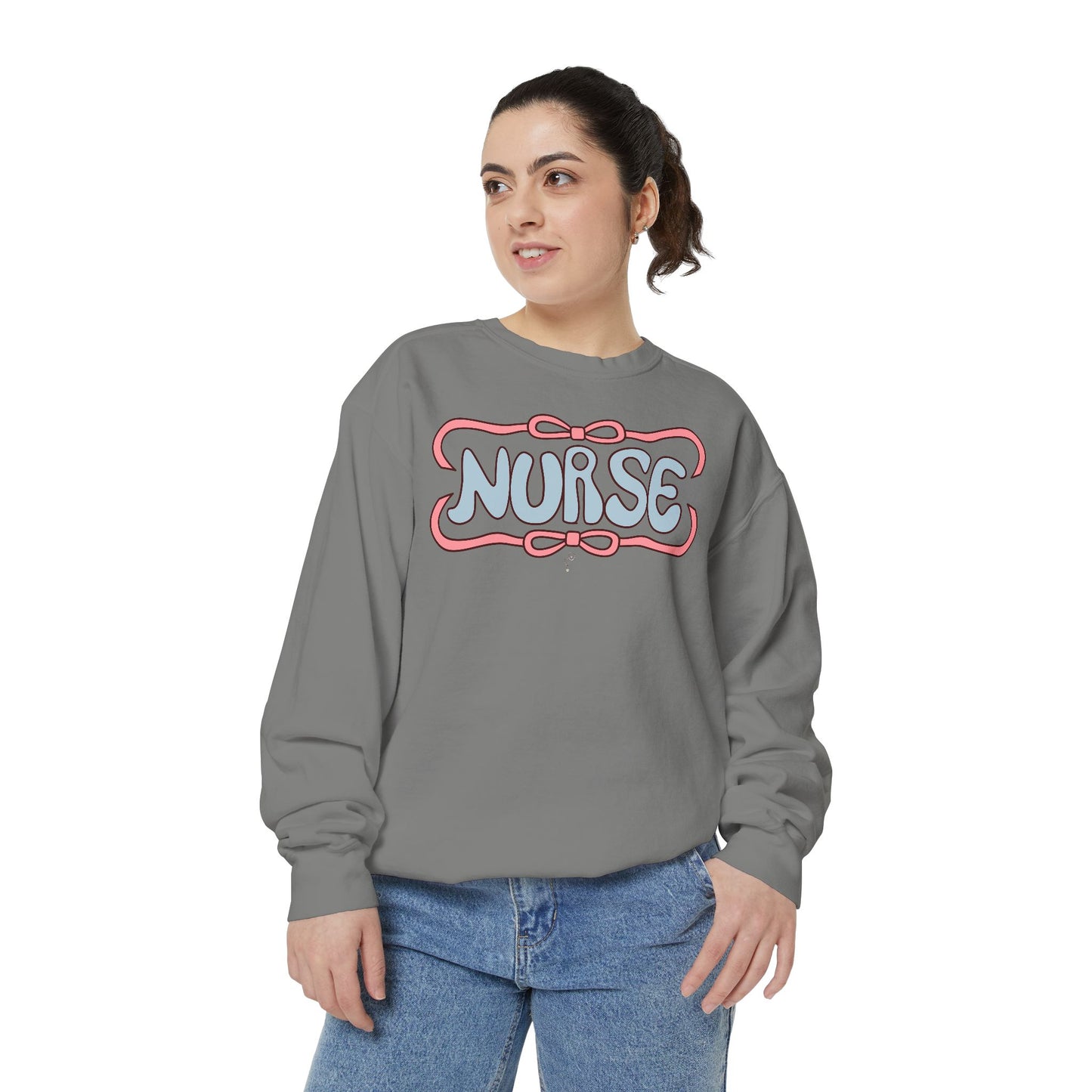 Nurse Pride Unisex Sweatshirt | Cozy Gift for Healthcare Workers, Cute Nurse Apparel, Casual Wear, Soft Pullover, Appreciation Gift