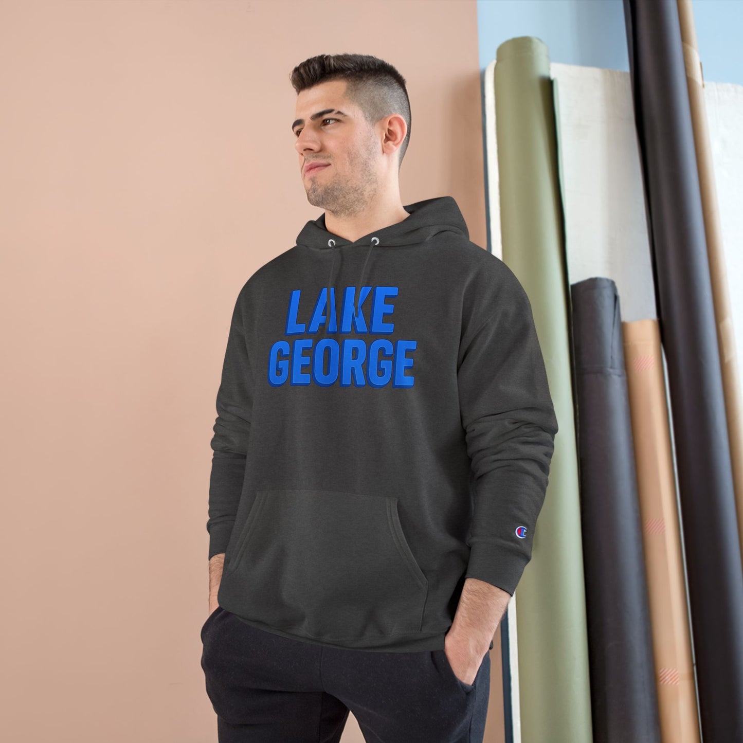 Lake George Cozy Hoodie, Perfect for Outdoor Adventures, Lake Days, Gifts for Nature Lovers, Comfortable Sweatshirt