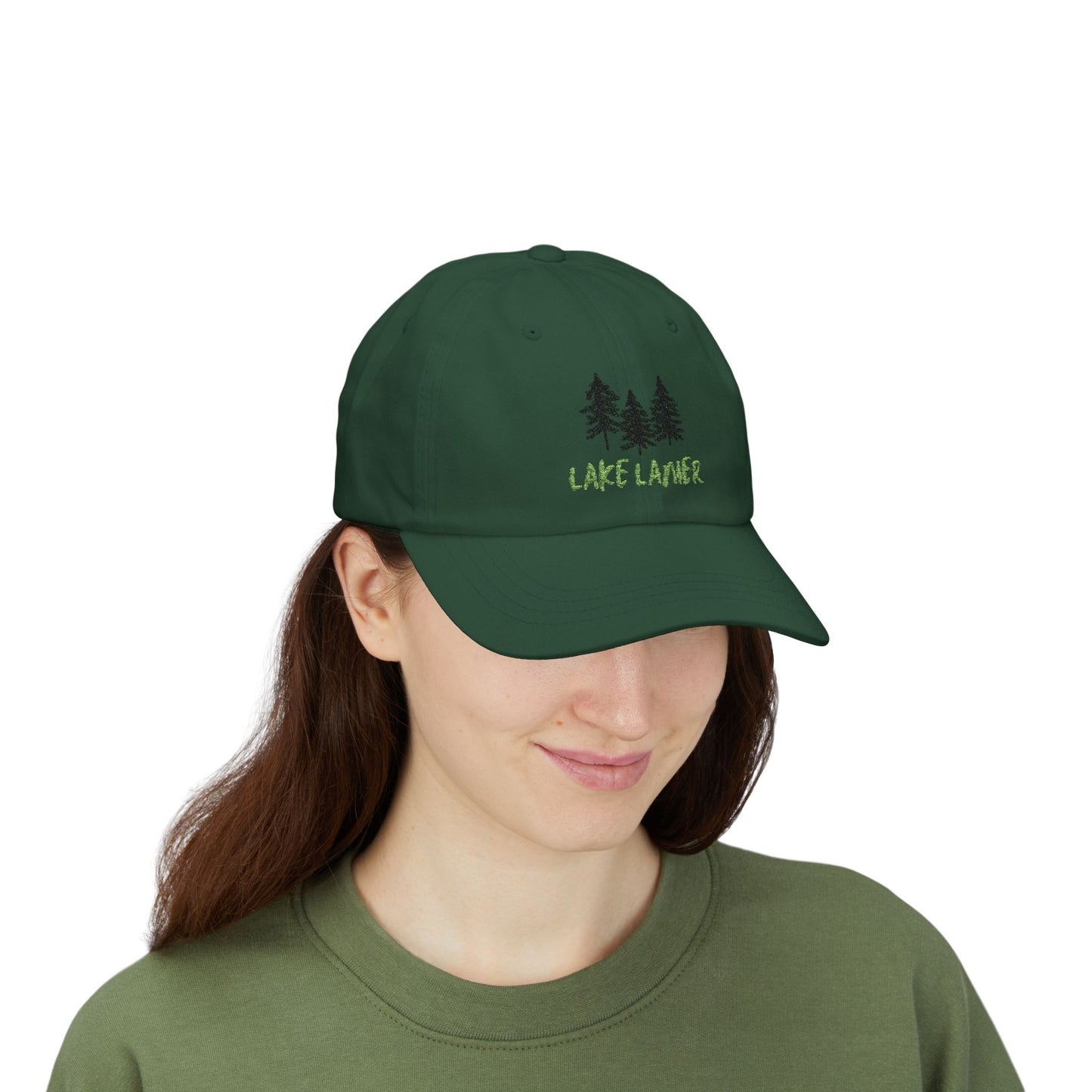 Lake Lanier Classic Dad Cap | Relaxed Fit Hat, Outdoor Accessories, Fishing Gear, Gift for Dads, Summer Style