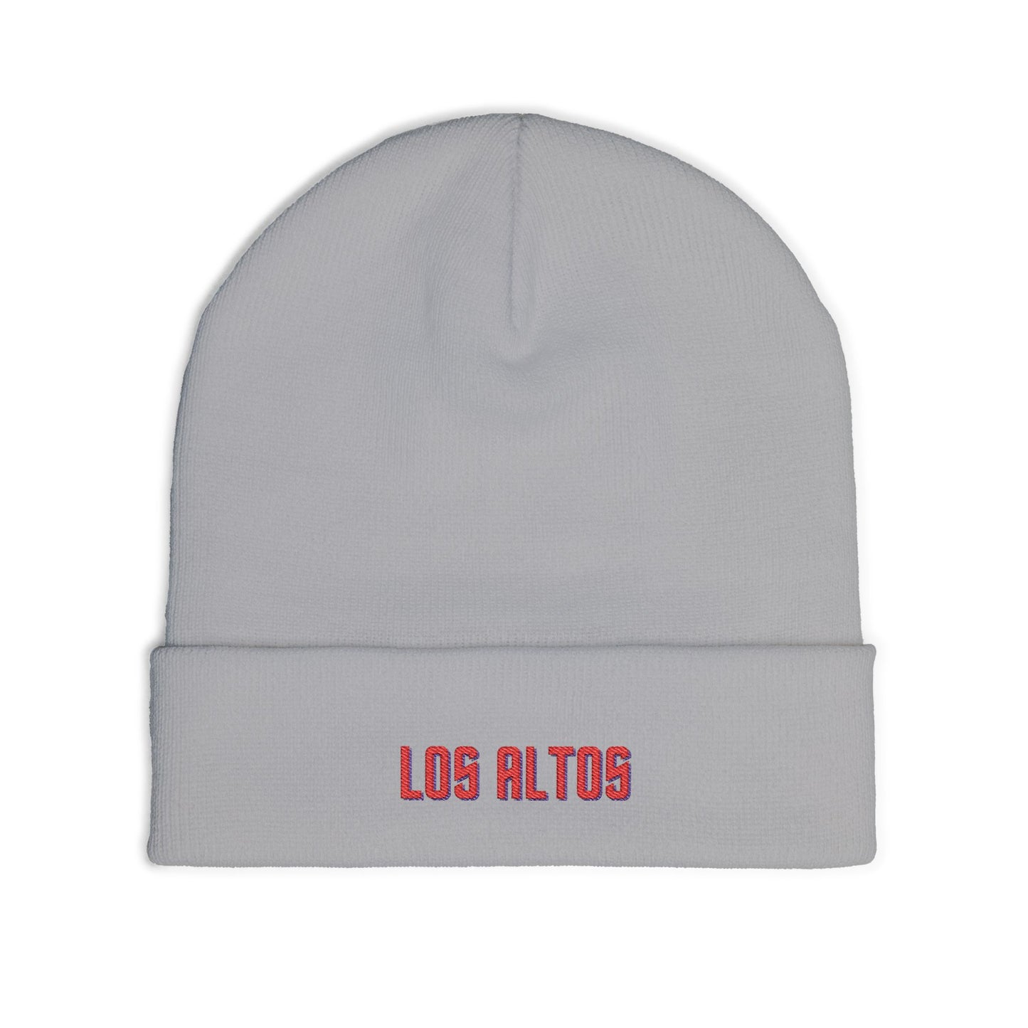 Los Altos Cozy Custom Knit Beanie - Personalized Hat, Winter Accessory, Gifts for Him, Her, Stylish Warmth