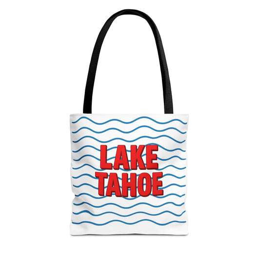 Lake Tahoe Tote Bag - Perfect for Beach Days, Travel, Lake Lovers, Summer Outings, Gift Idea