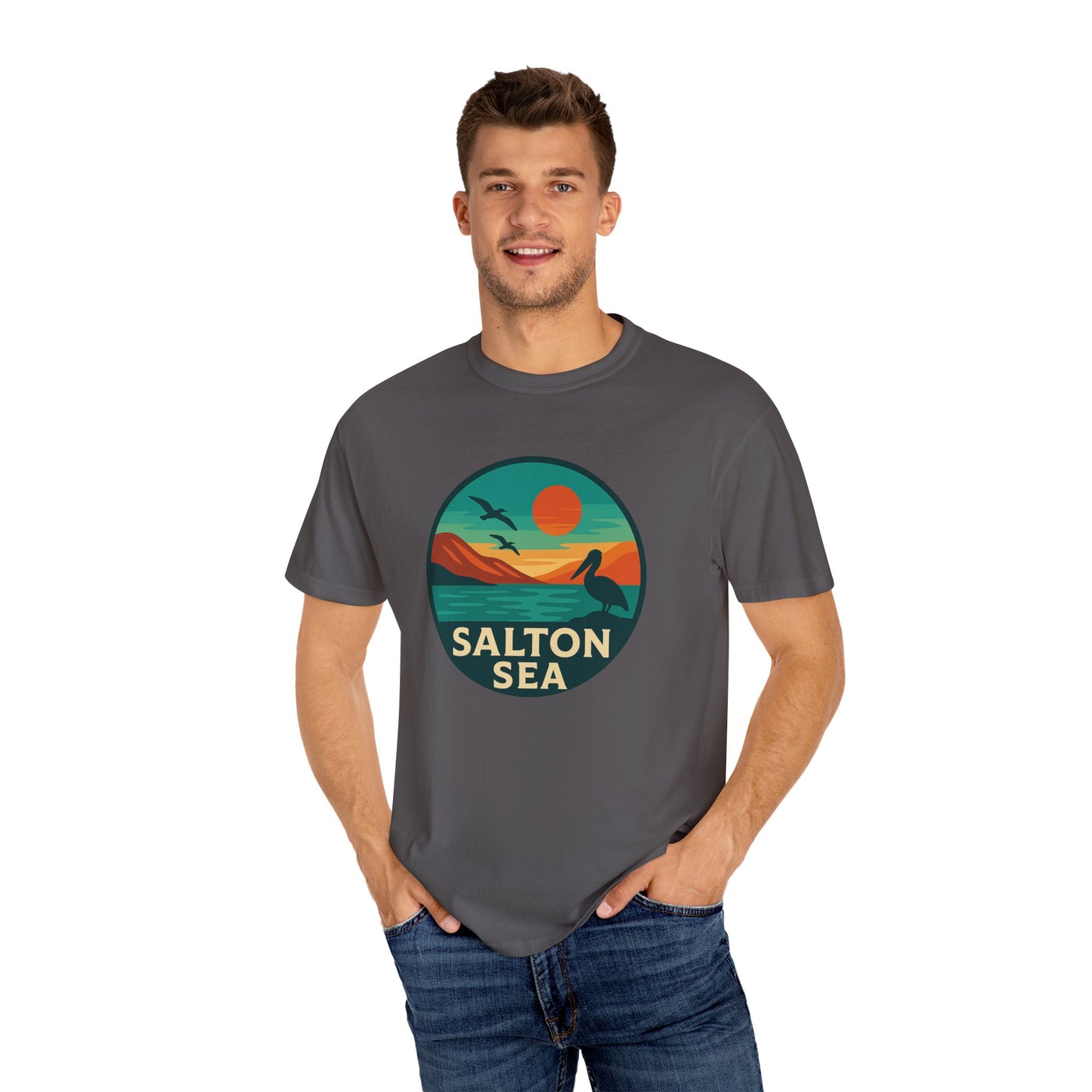 Salton Sea Unisex Garment-Dyed T-shirt