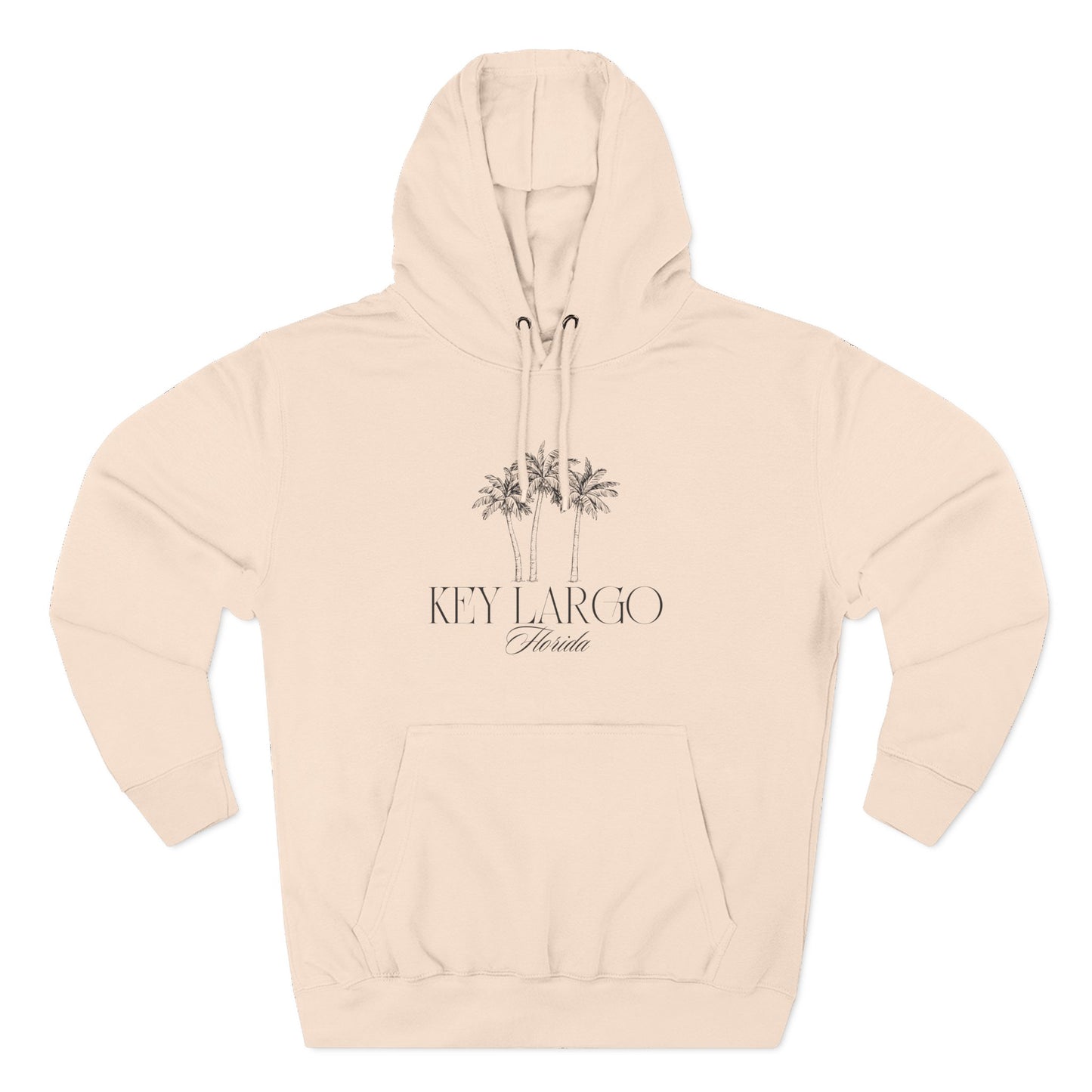Key Largo Vibes Hoodie with Design, Perfect for Autumn Lovers, Comfortable and Stylish, Great Gift for Vacations