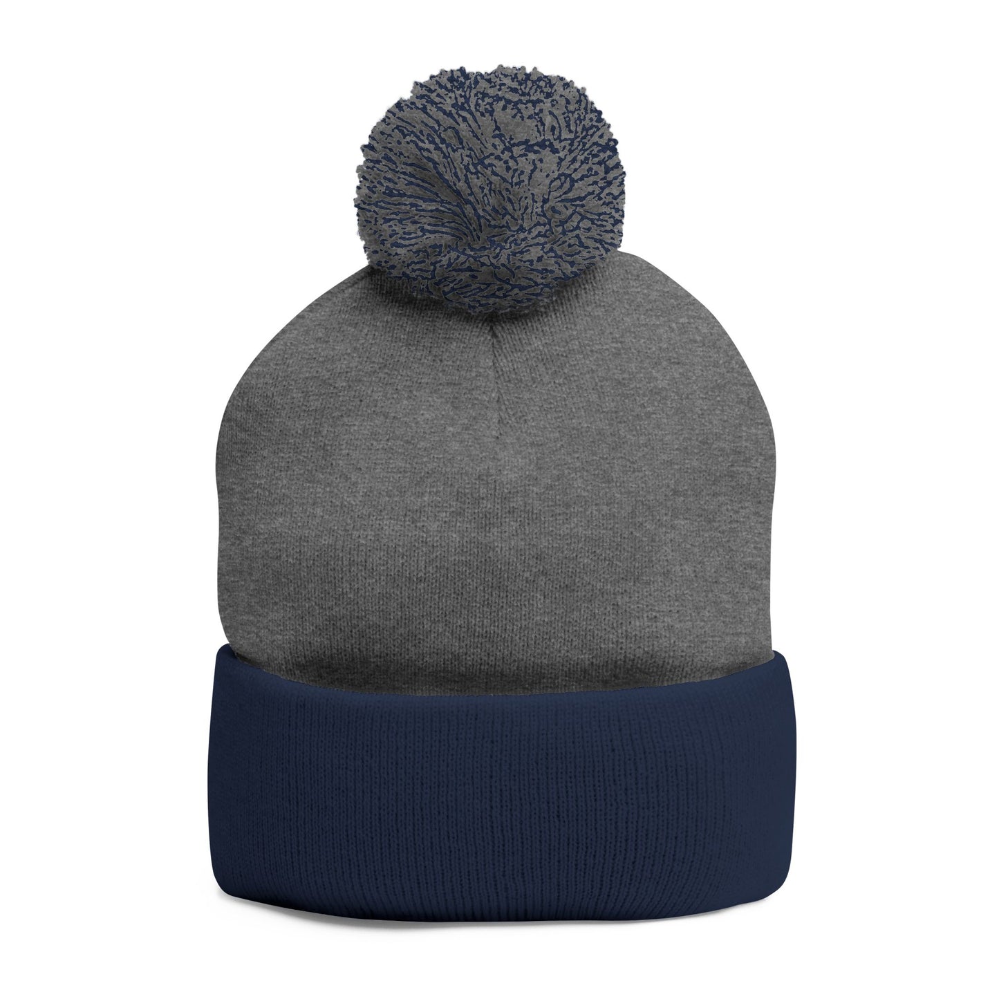 Squam Lake Pom-Pom Knit Cap (Embroidery)