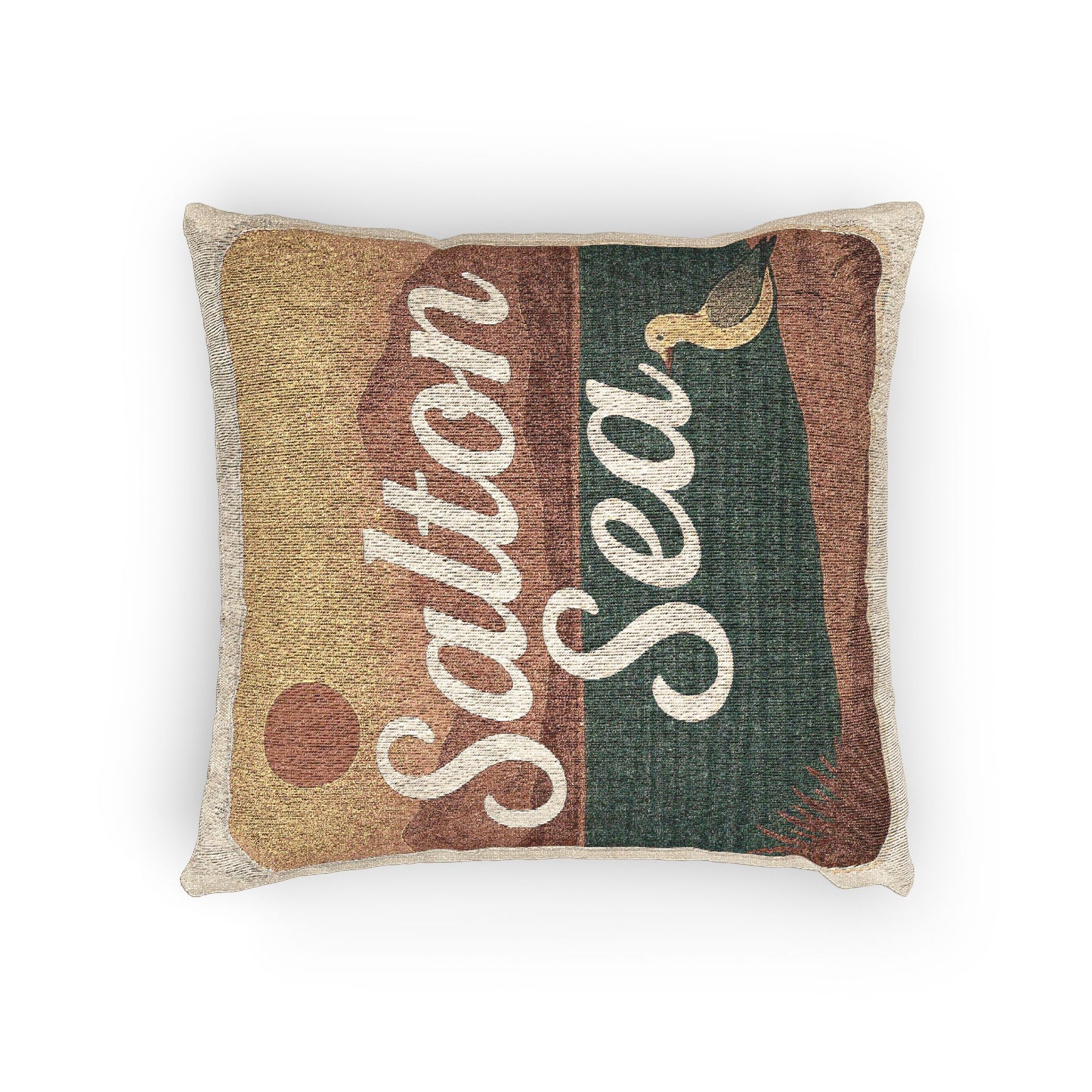 Salton Sea Woven Pillow