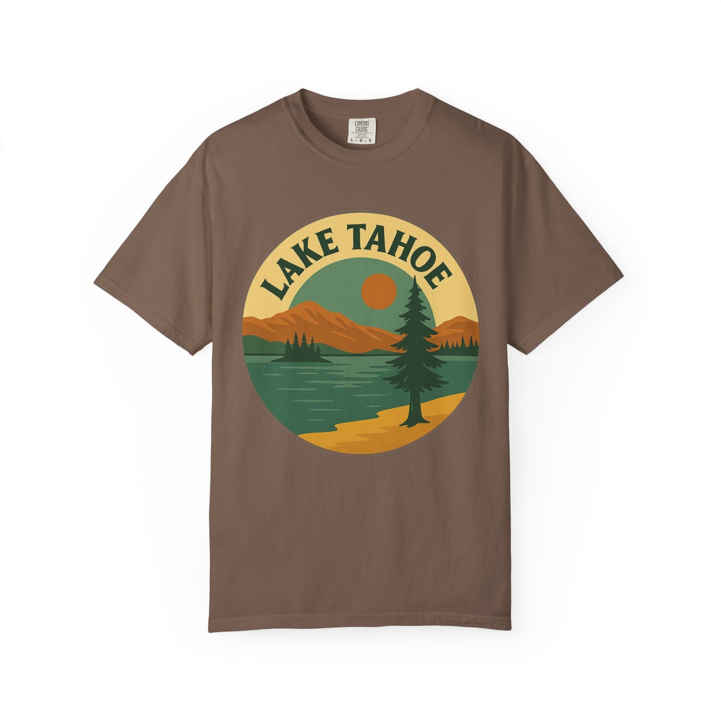 Lake Tahoe Unisex Garment-Dyed T-shirt