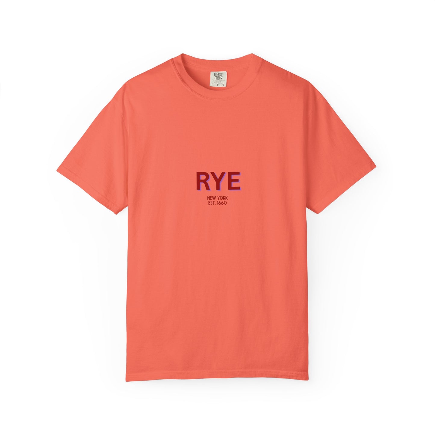 Rye Garment-Dyed Unisex T-Shirt, Casual Tee, Vintage Style Shirt, Everyday Wear, Birthday Gift, Unique Apparel