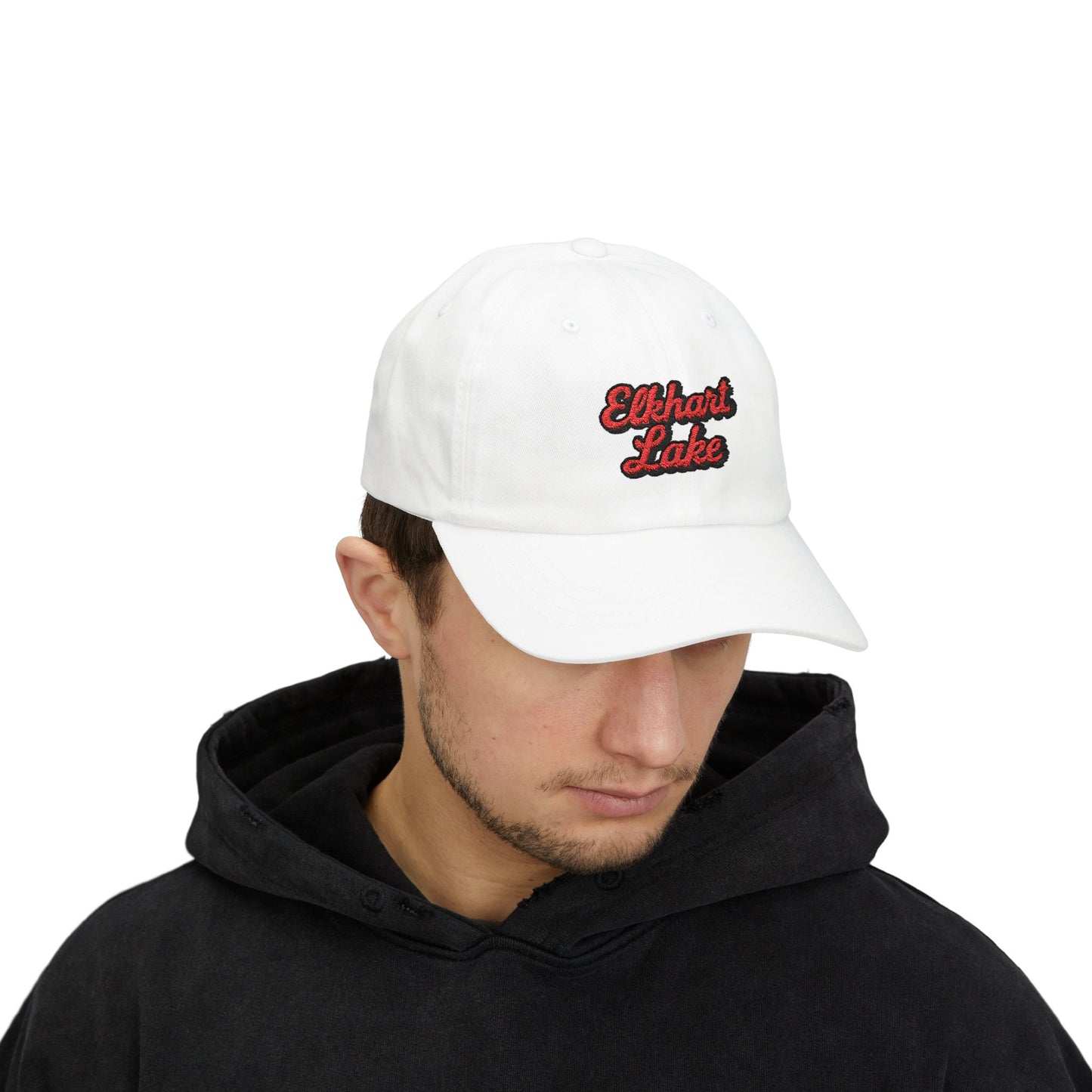 Elkhart Lake Stylish Dad Cap, Casual Summer Hat, Outdoor Accessory, Gift for Father's Day, Boating Trip Gear, Everyday Wear