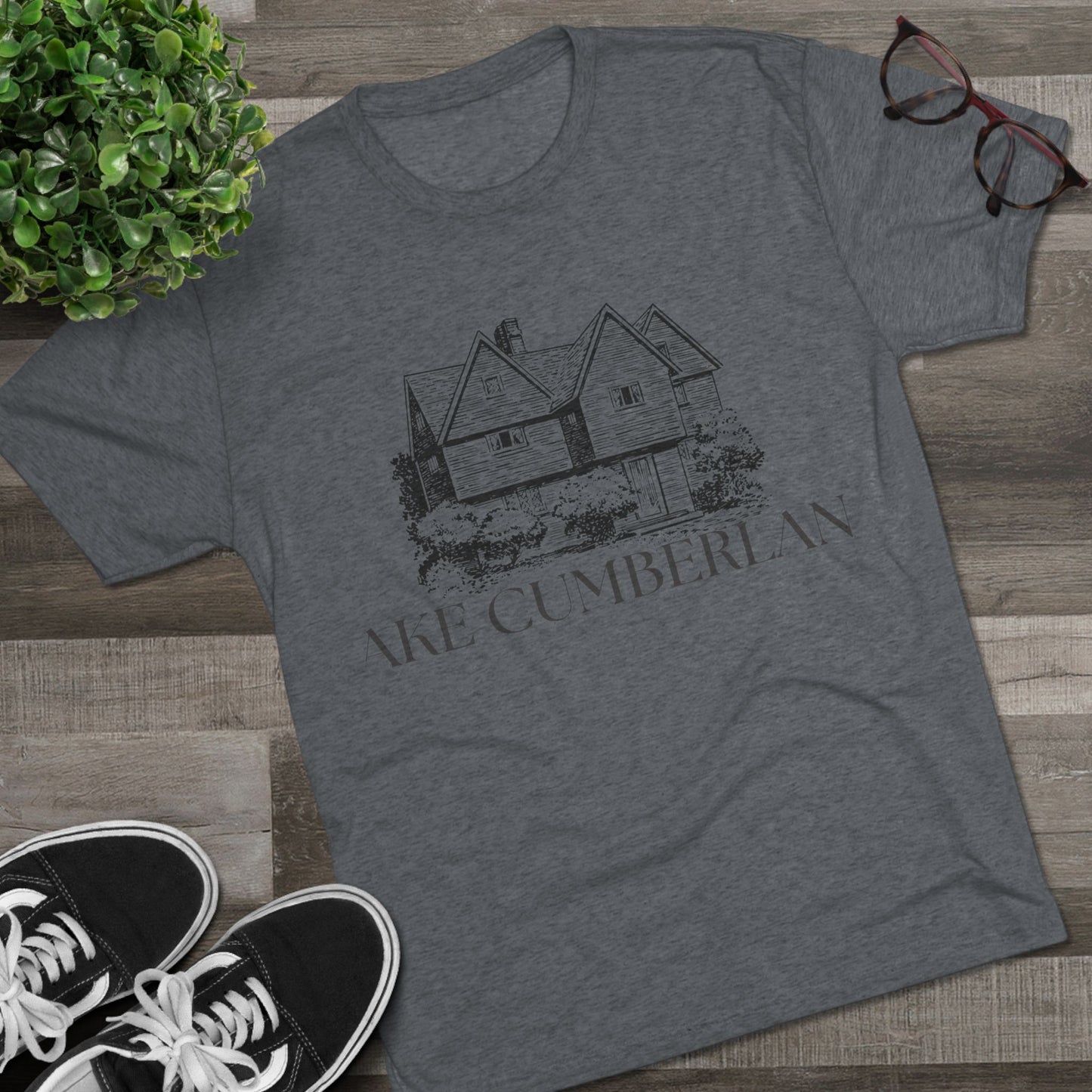 Lake Cumberland Unisex Tri-Blend Crew Tee, Casual T-Shirt, Summer Apparel, Lake House Shirt, Gift for Friends, Travel Tee