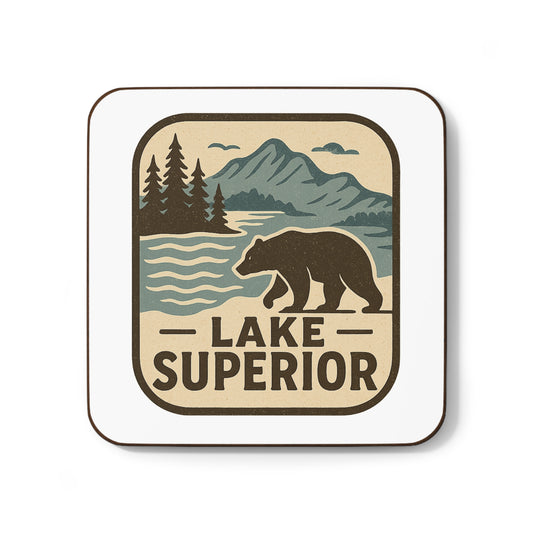 Lake Superior Hardboard Back Coaster