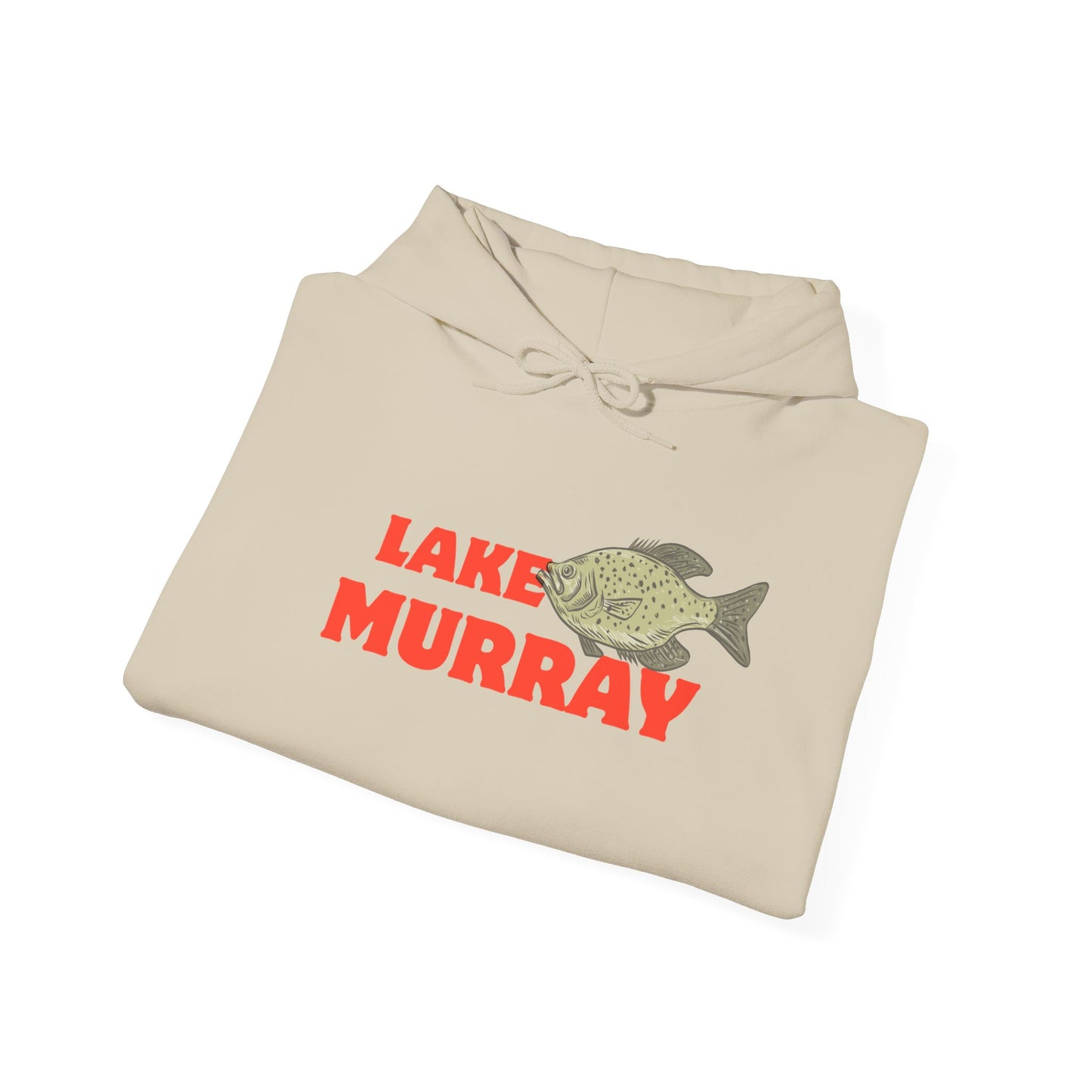 Lake Murray Fishing Hoodie, Unisex Comfortable Sweatshirt, Relaxed Fit for Outdoor Enthusiasts, Gift for Fishermen, Casual Lake Apparel